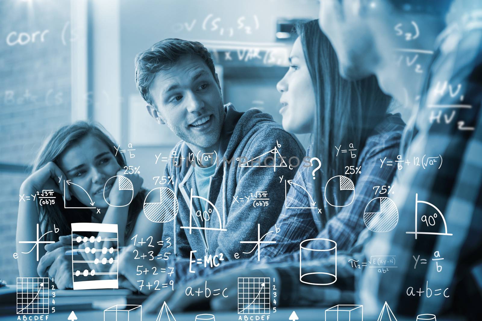 Composite image of maths by Wavebreakmedia