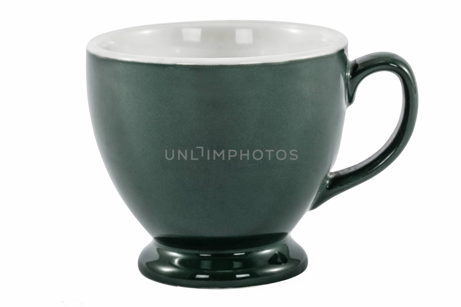 The cup for tea, isolated on white, with clipping path