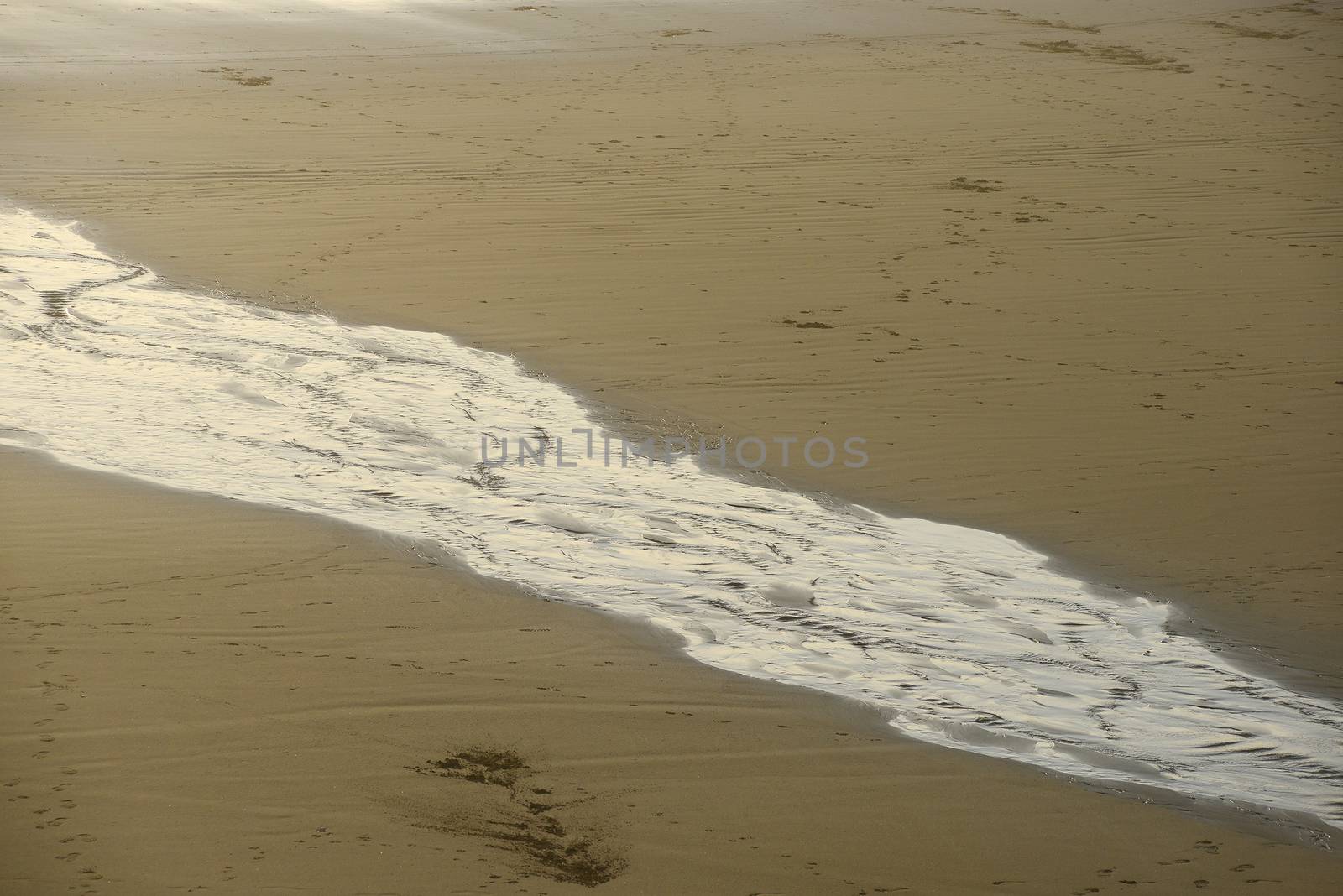 water pattern on sand by porbital