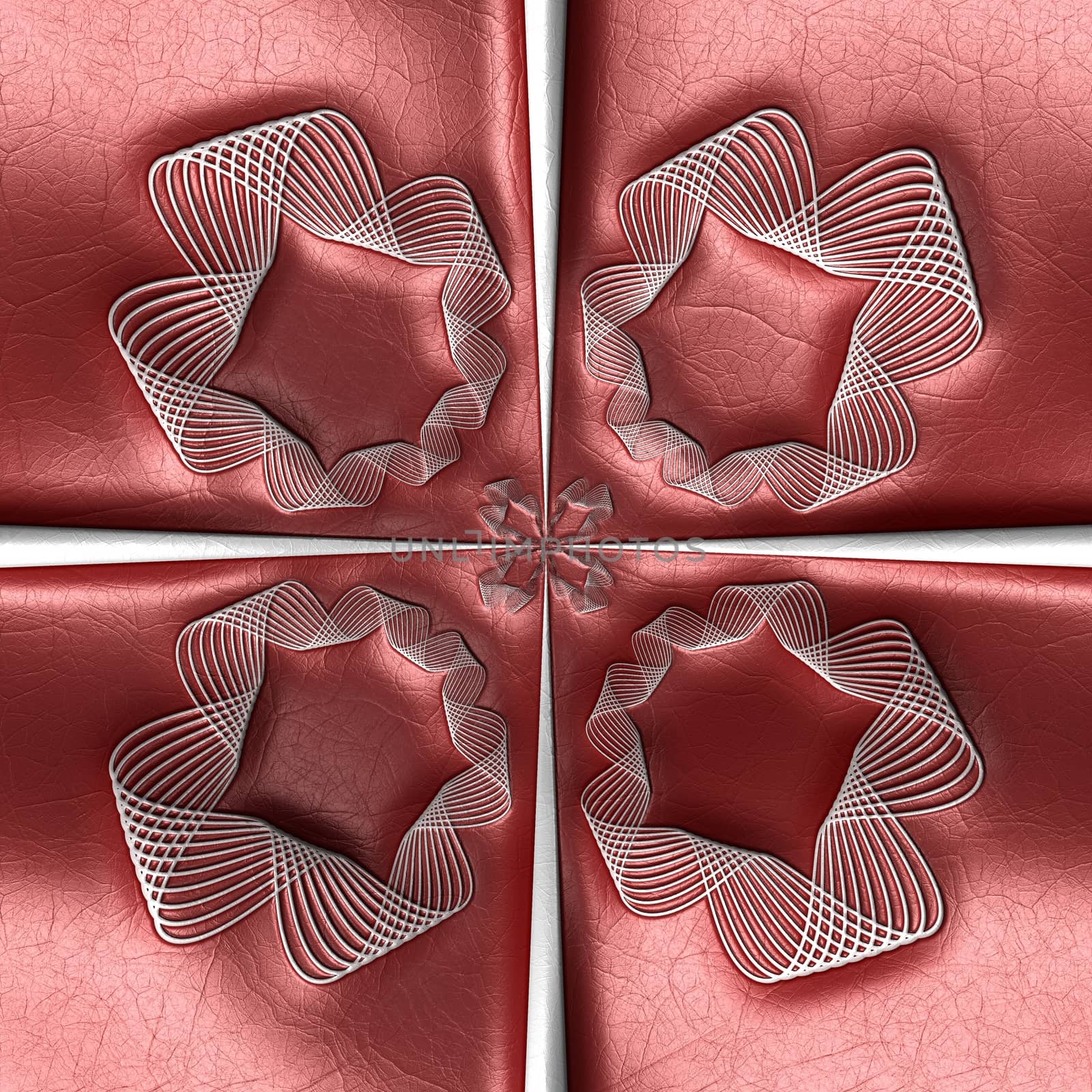 Pattern background leather tile by stocklady