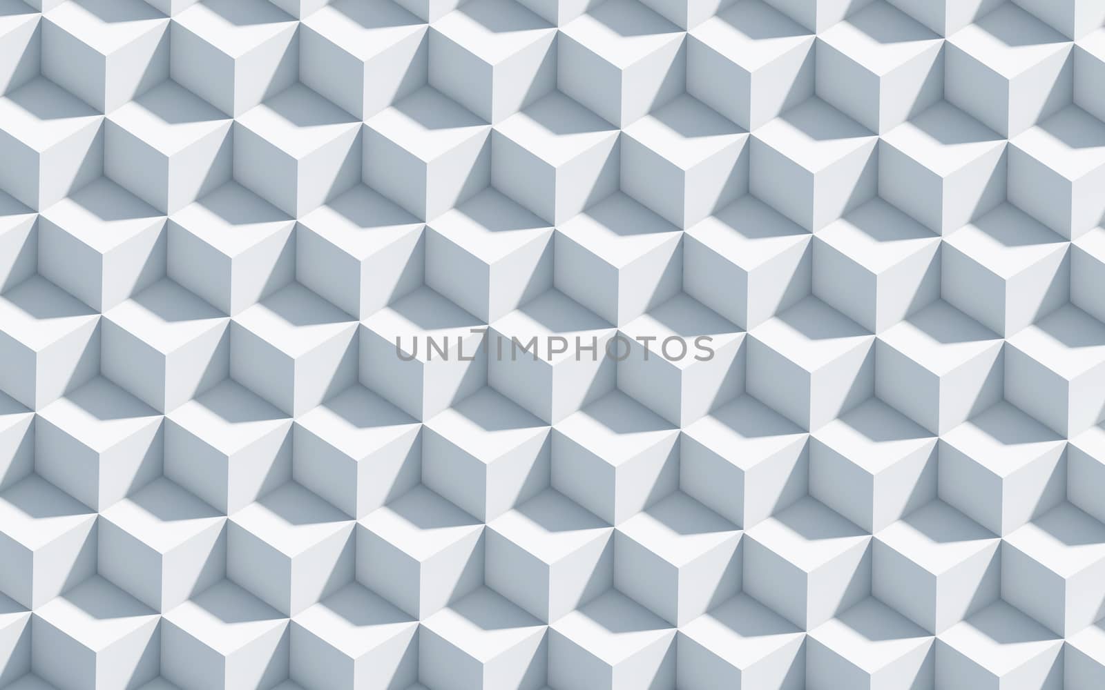 3d monochrome background with cubes. by teerawit
