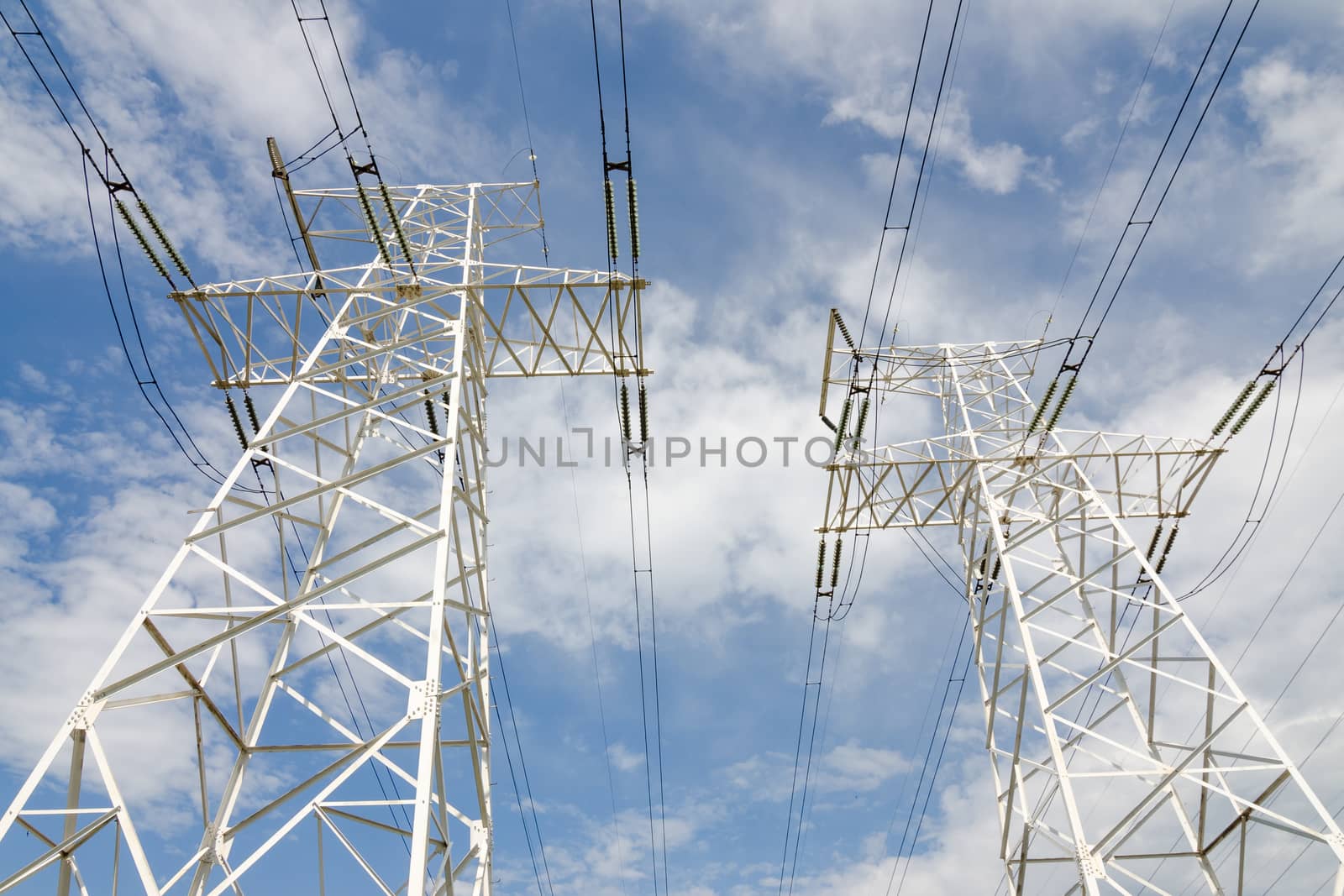 towers for power transmission lines high voltage