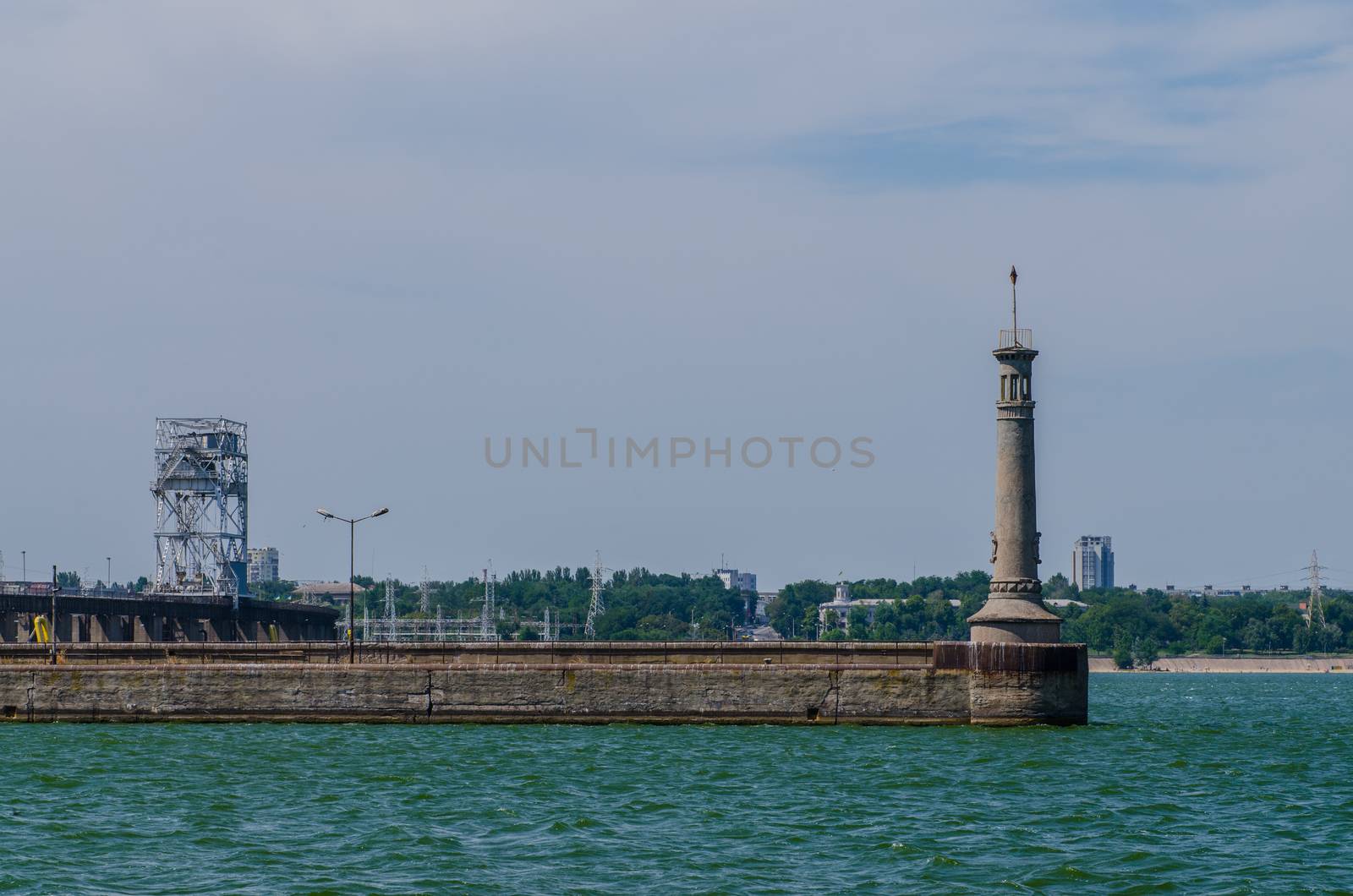 river lighthouse by Andreua