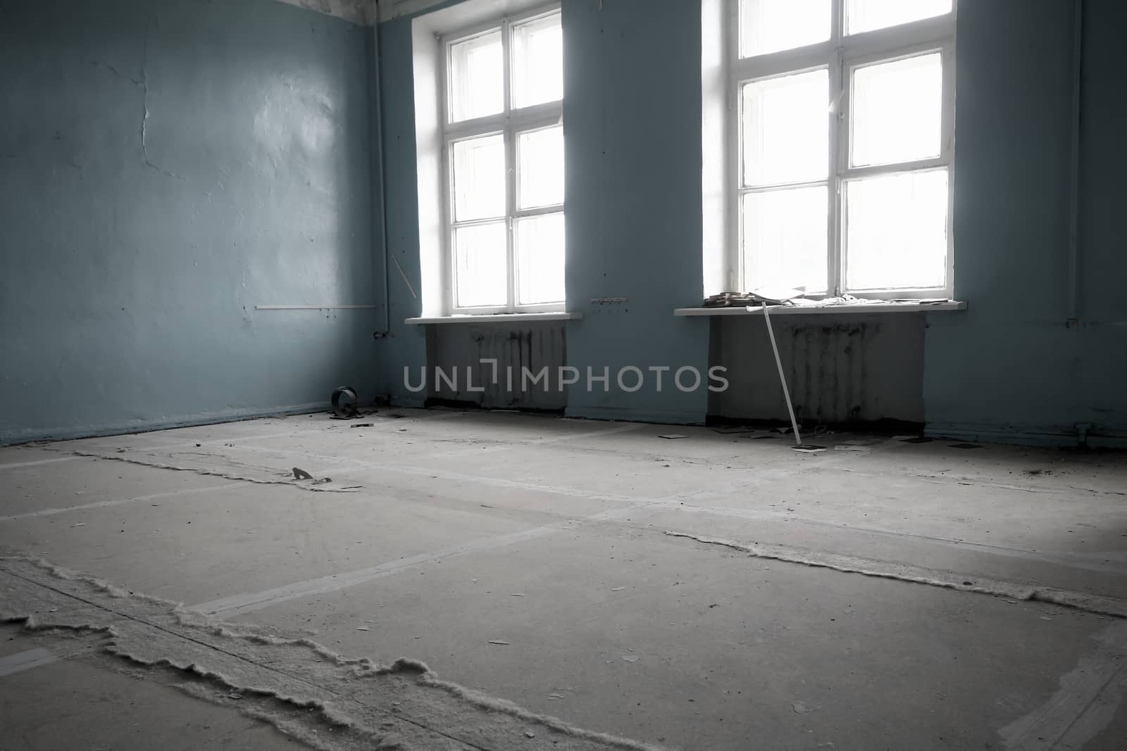 abandoned school class room by max51288