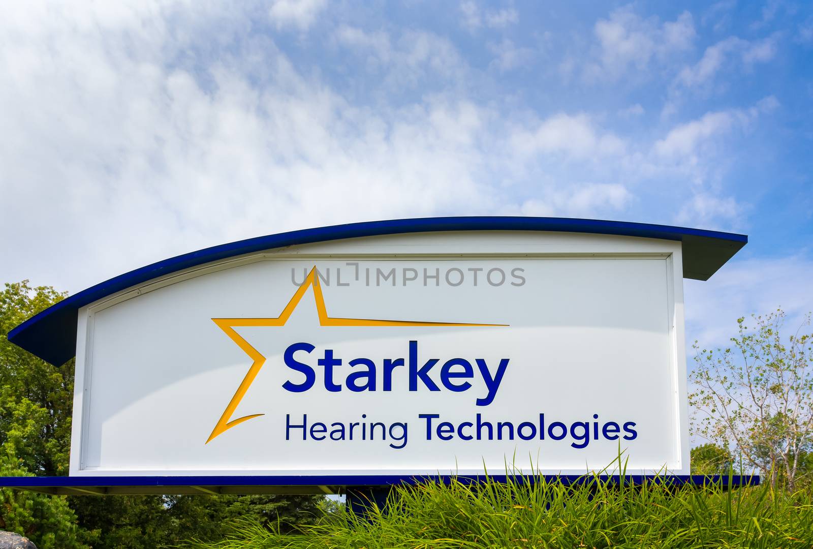 Starkey Hearing Technologies Headquarters and Sign by wolterk