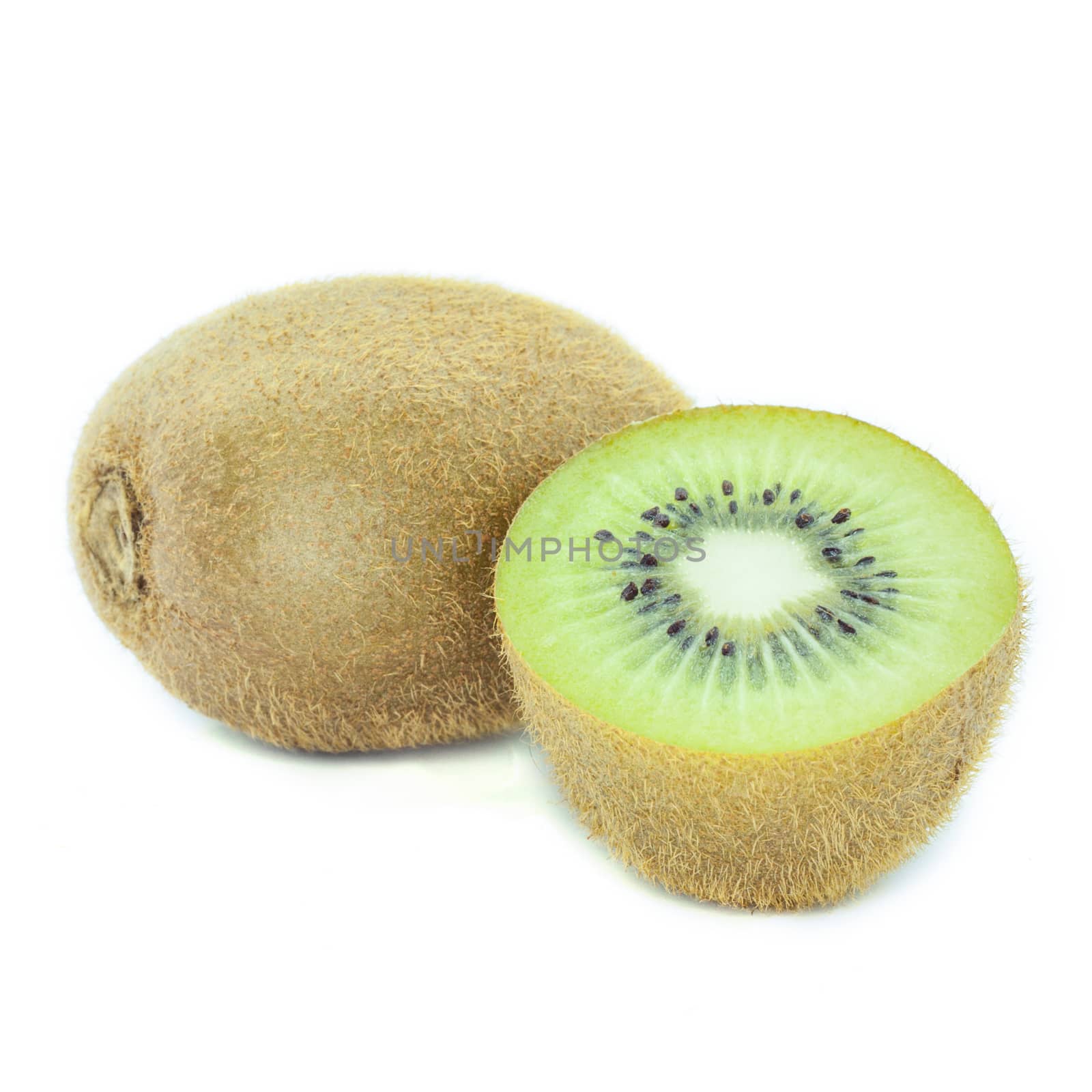 kiwi isolated on white background