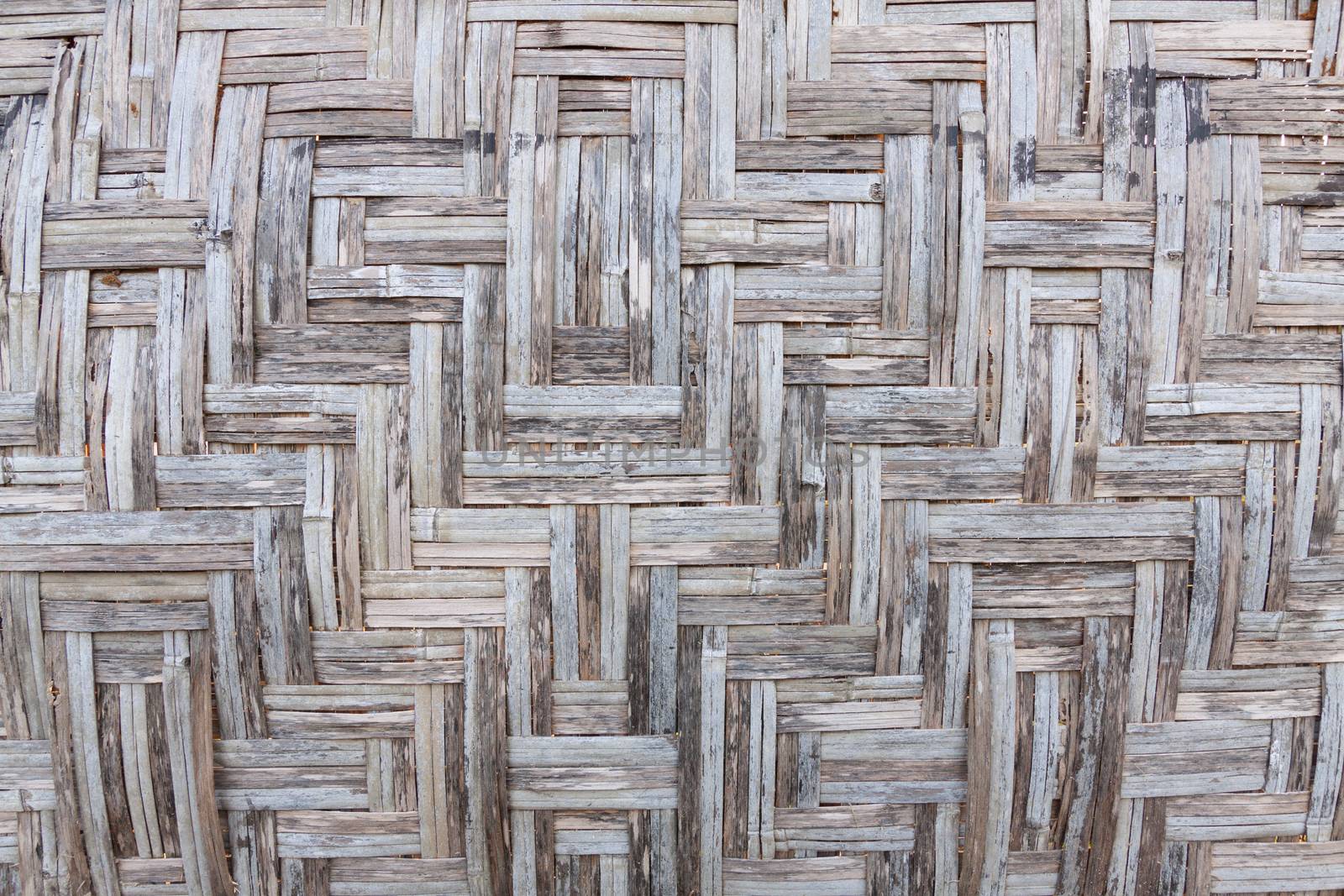 Bamboo wood texture ,Thai handwork