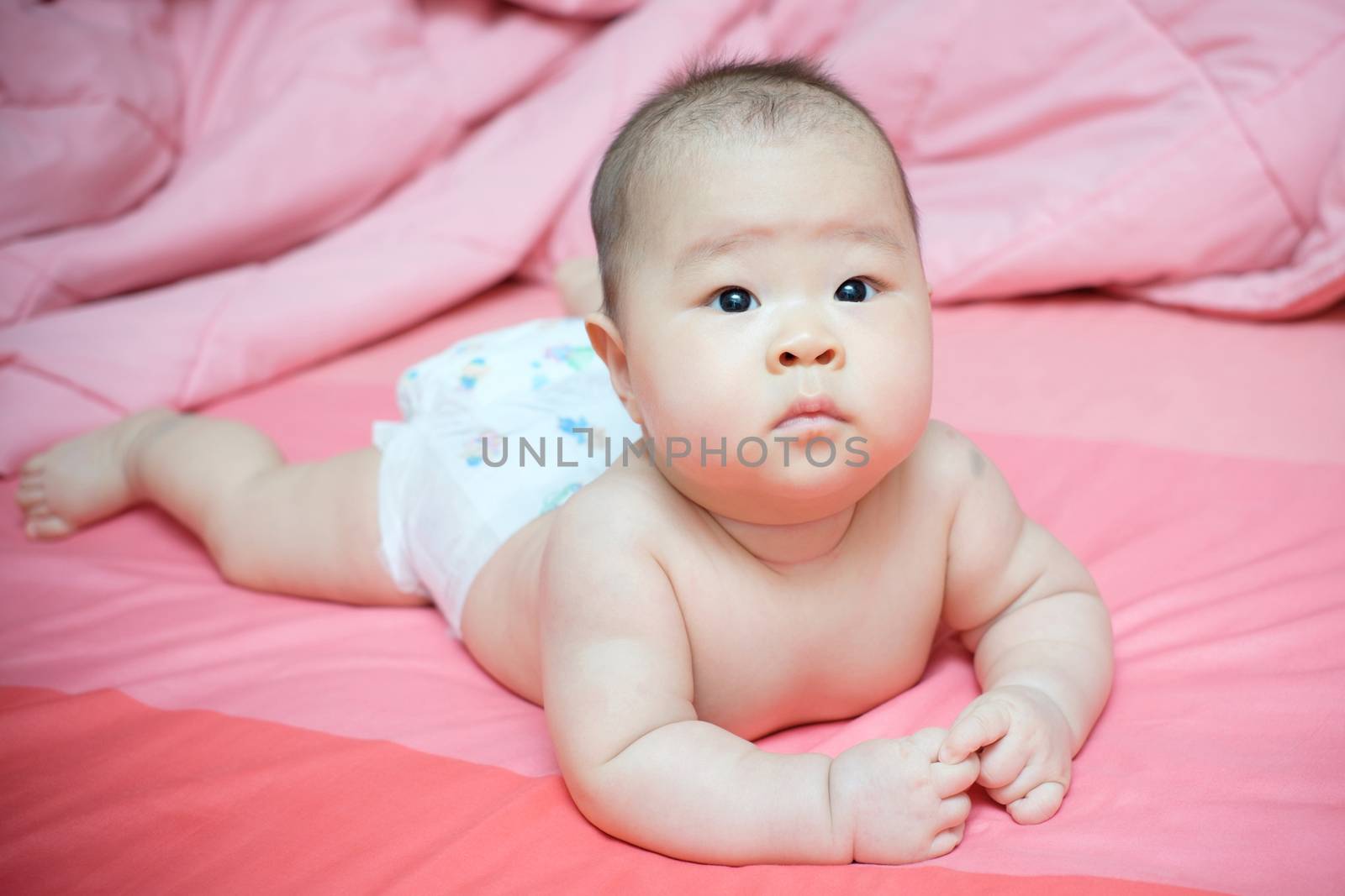 Asian baby girl weared daiper by zneb076