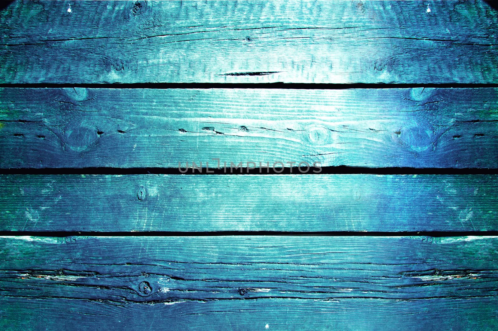 Planks in blue colors. Blue wood background.