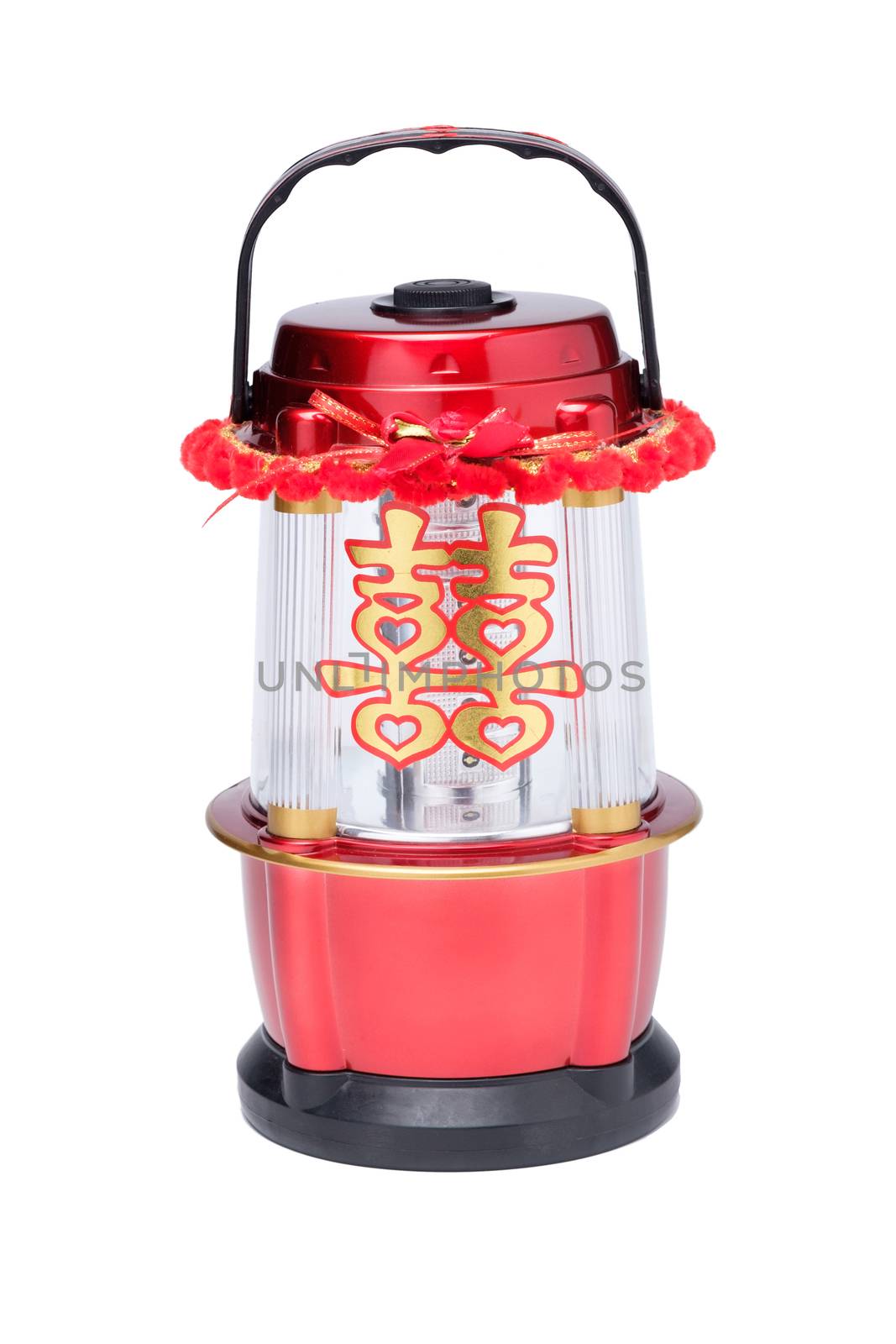 Chinese LED lantern lamp with Chinese double happiness symbol by zneb076