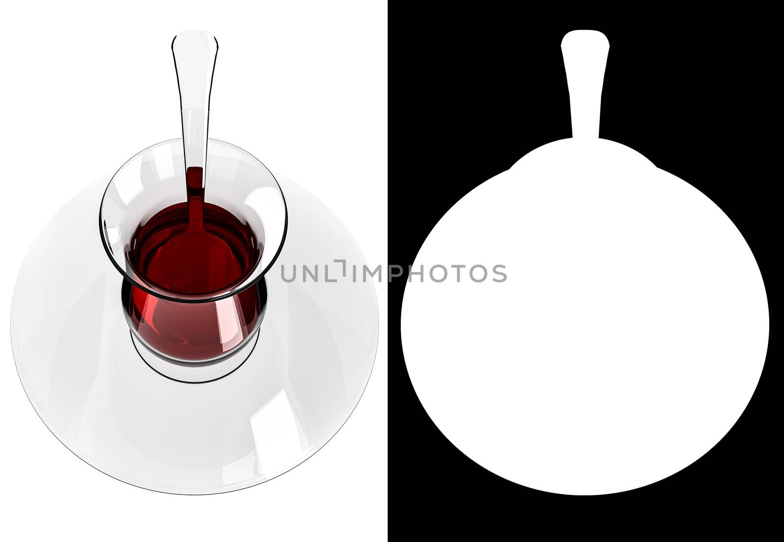 Glass of Turkish tea by p.studio66