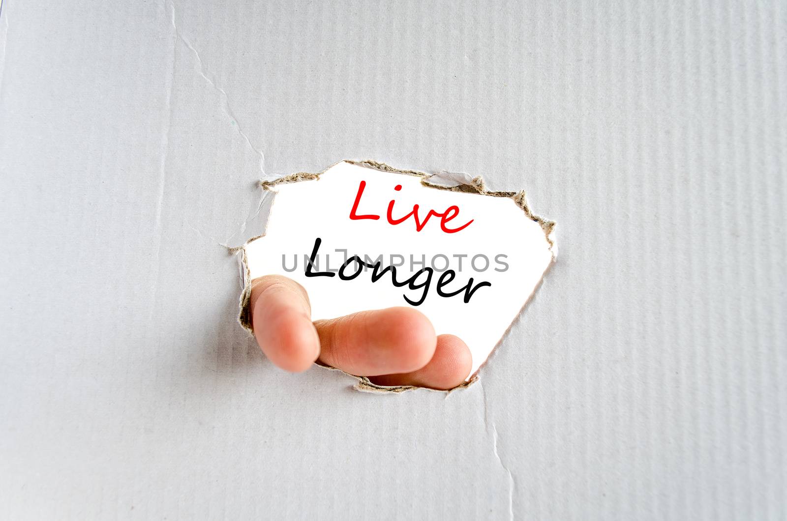 Live longer Text Concept by eenevski