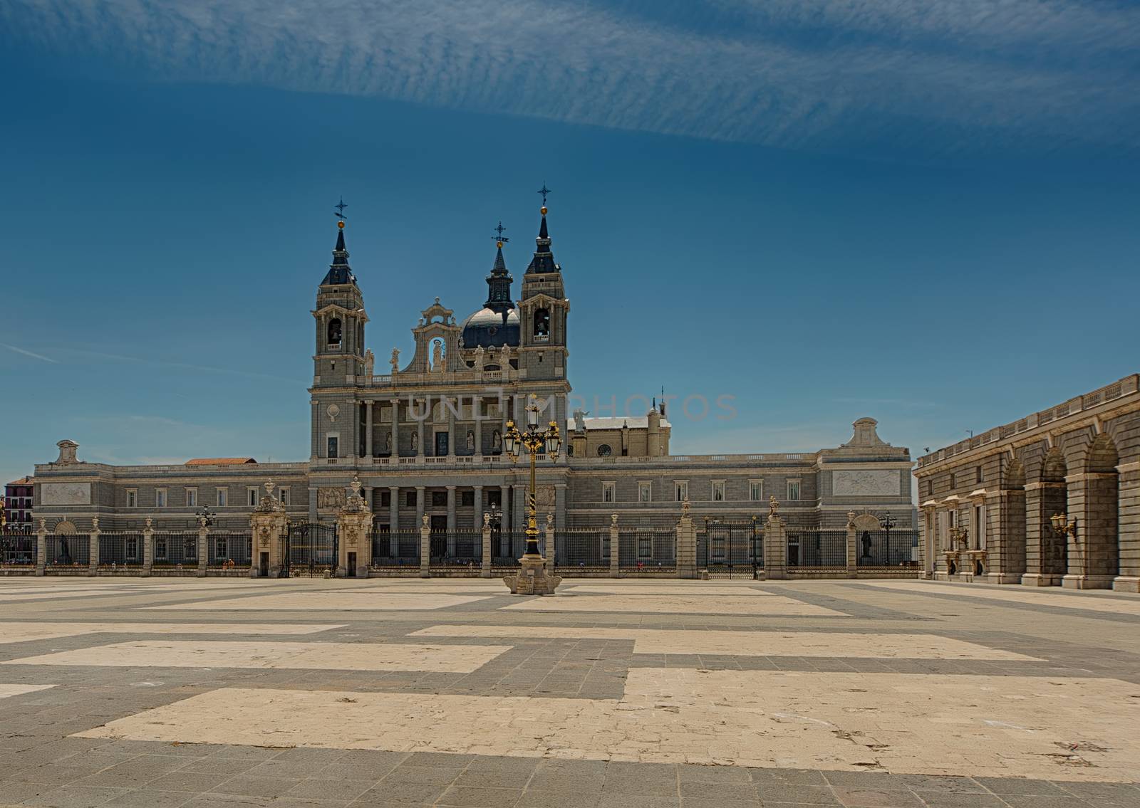 Santa Maria la Real de La Almudena - Cathedral in Madrid, Spain