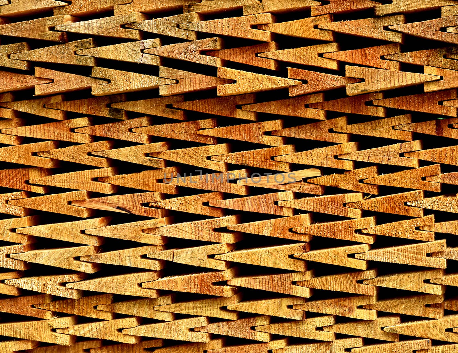 abstract background or texture wooden shingles stacked on each other