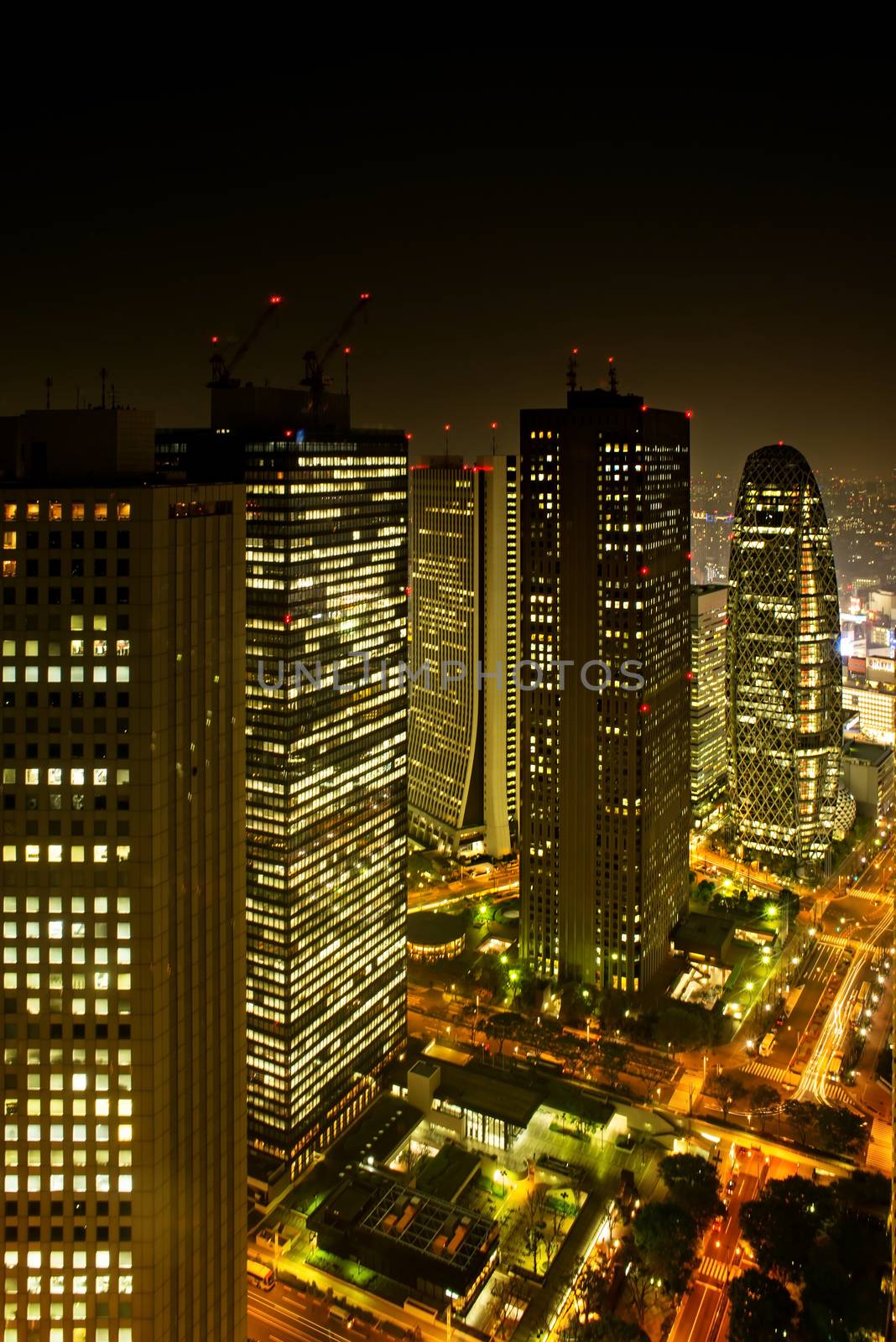  from free observator of Tokyo Metroplitan Government building by Yuri2012