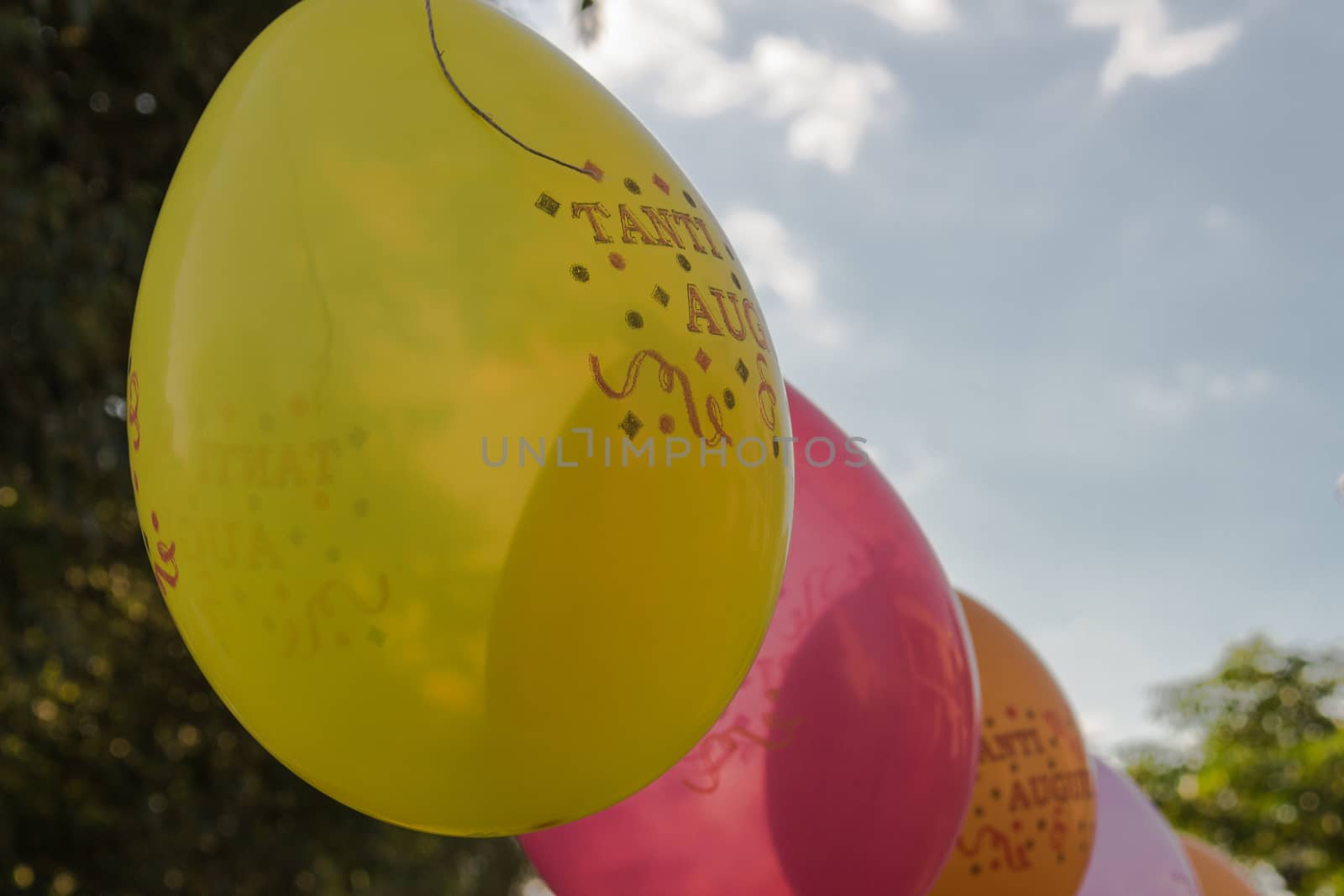 Balloons at a Party