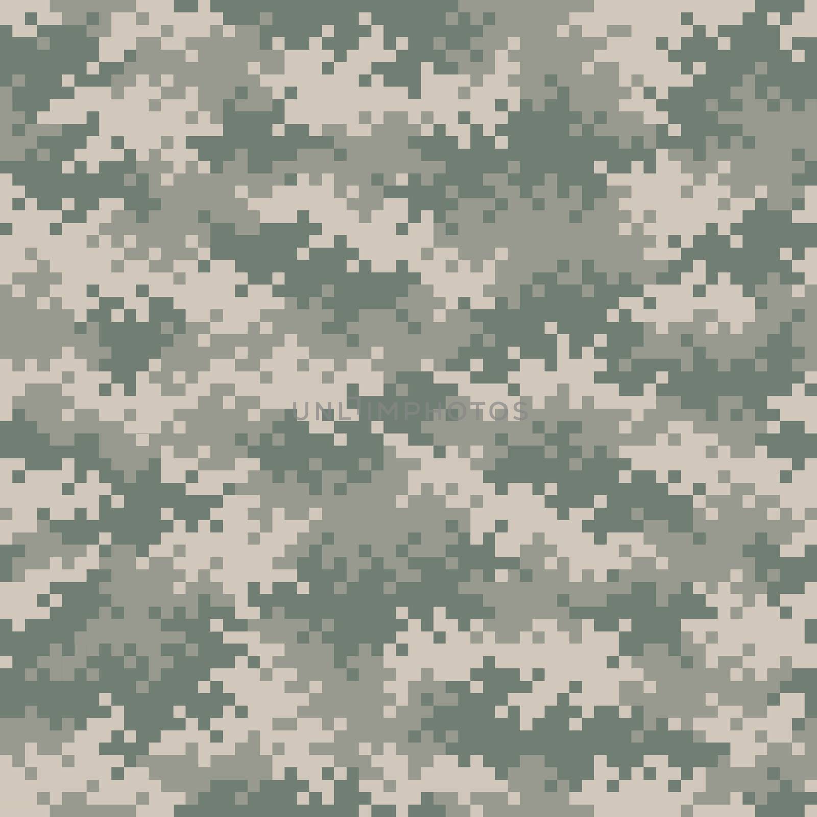 Military camouflage pixel pattern seamlessly tileable by Balefire9