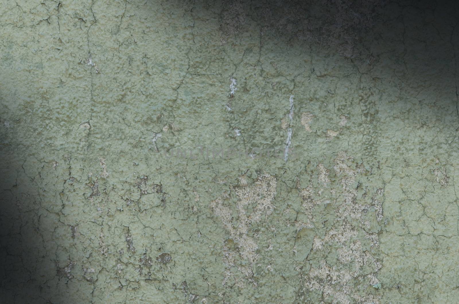 Grayish Green Weathered and Distressed Texture Lit Diagonally by Balefire9