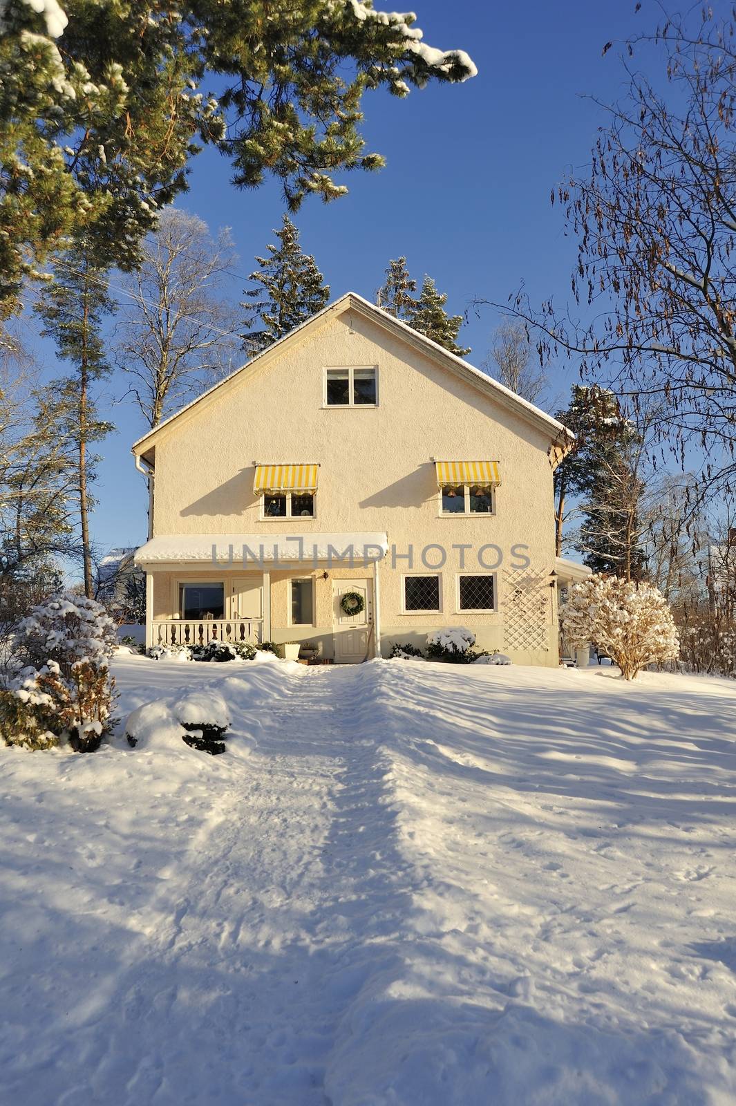 Swedish housing in Stockholm.