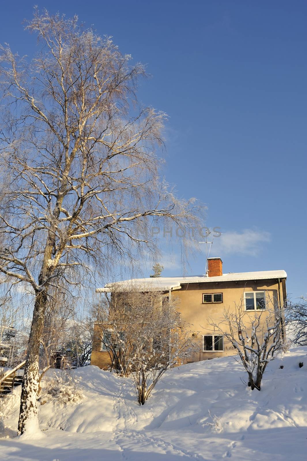 Swedish housing in Stockholm.