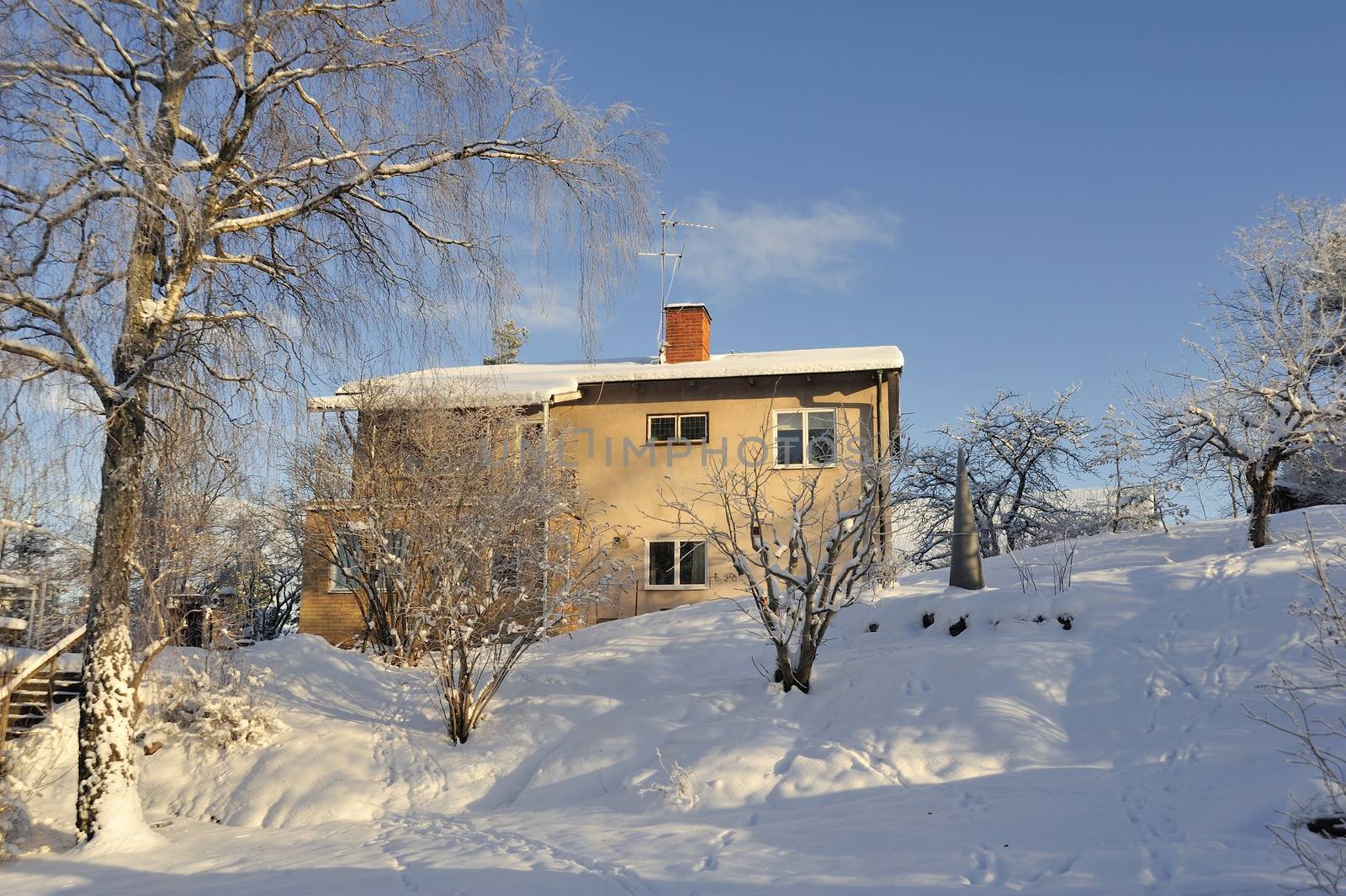 Swedish housing in Stockholm.
