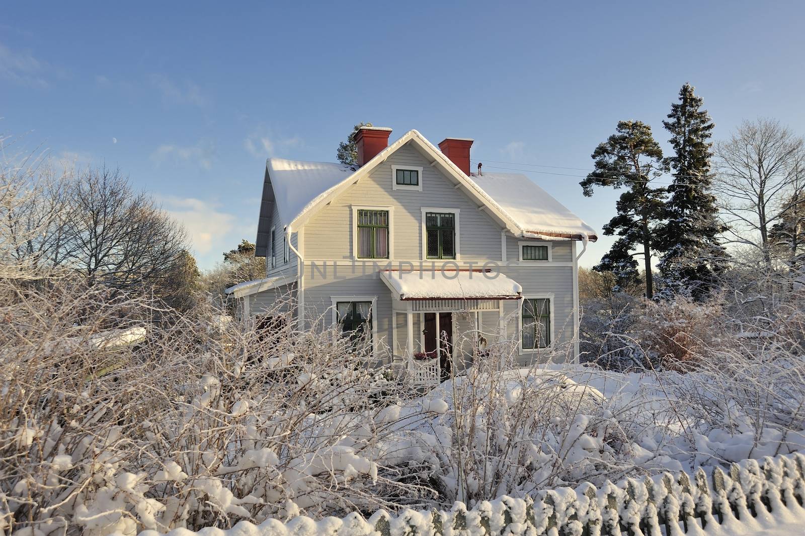 Swedish housing in Stockholm.