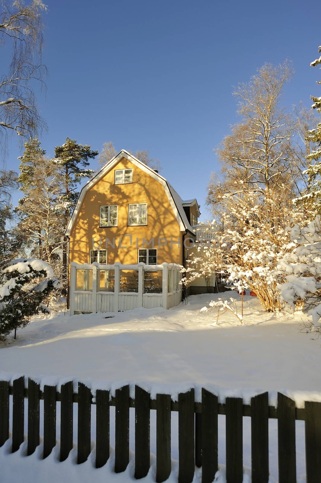 Swedish housing in Stockholm.