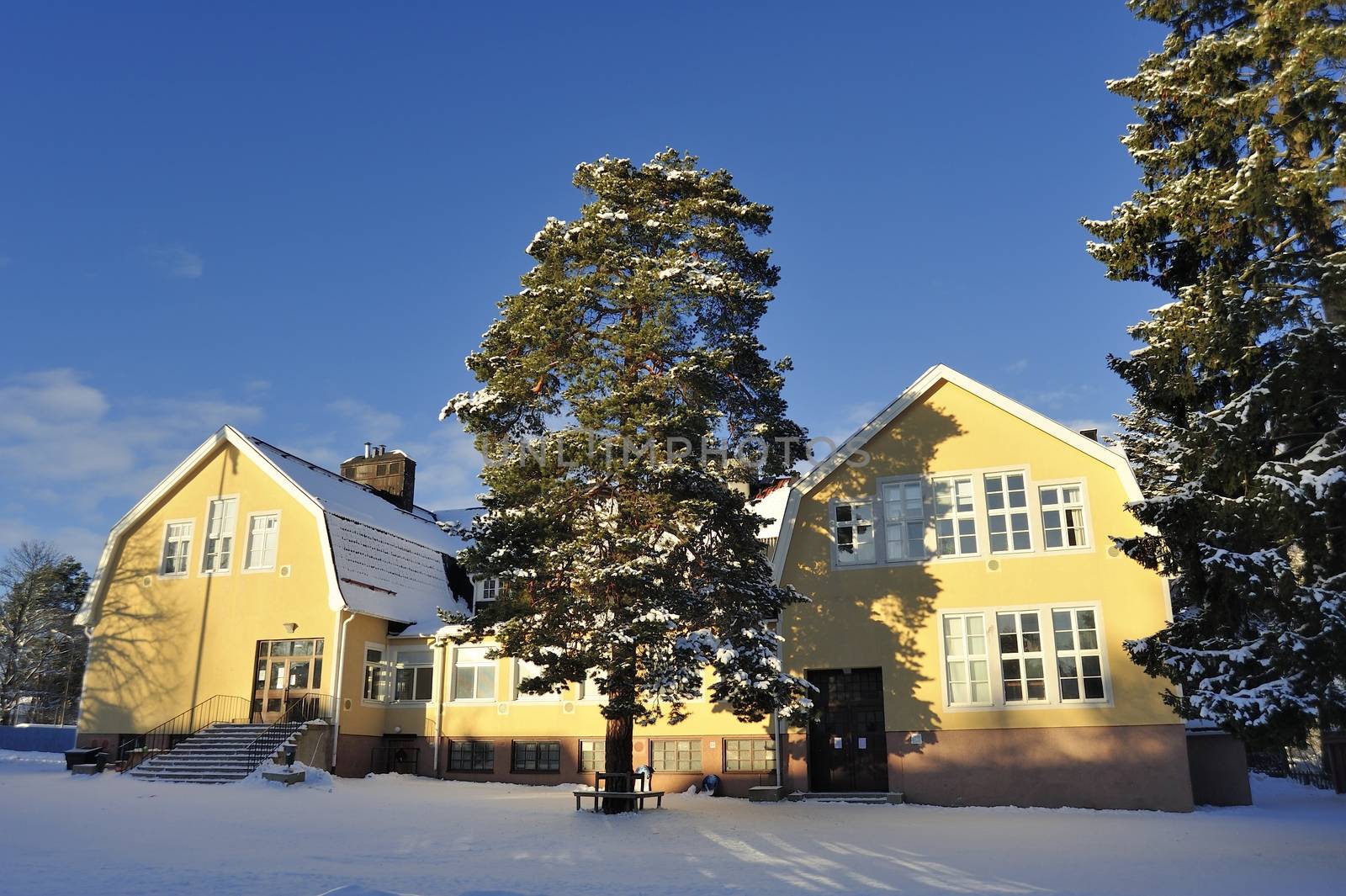 Swedish housing in Stockholm.