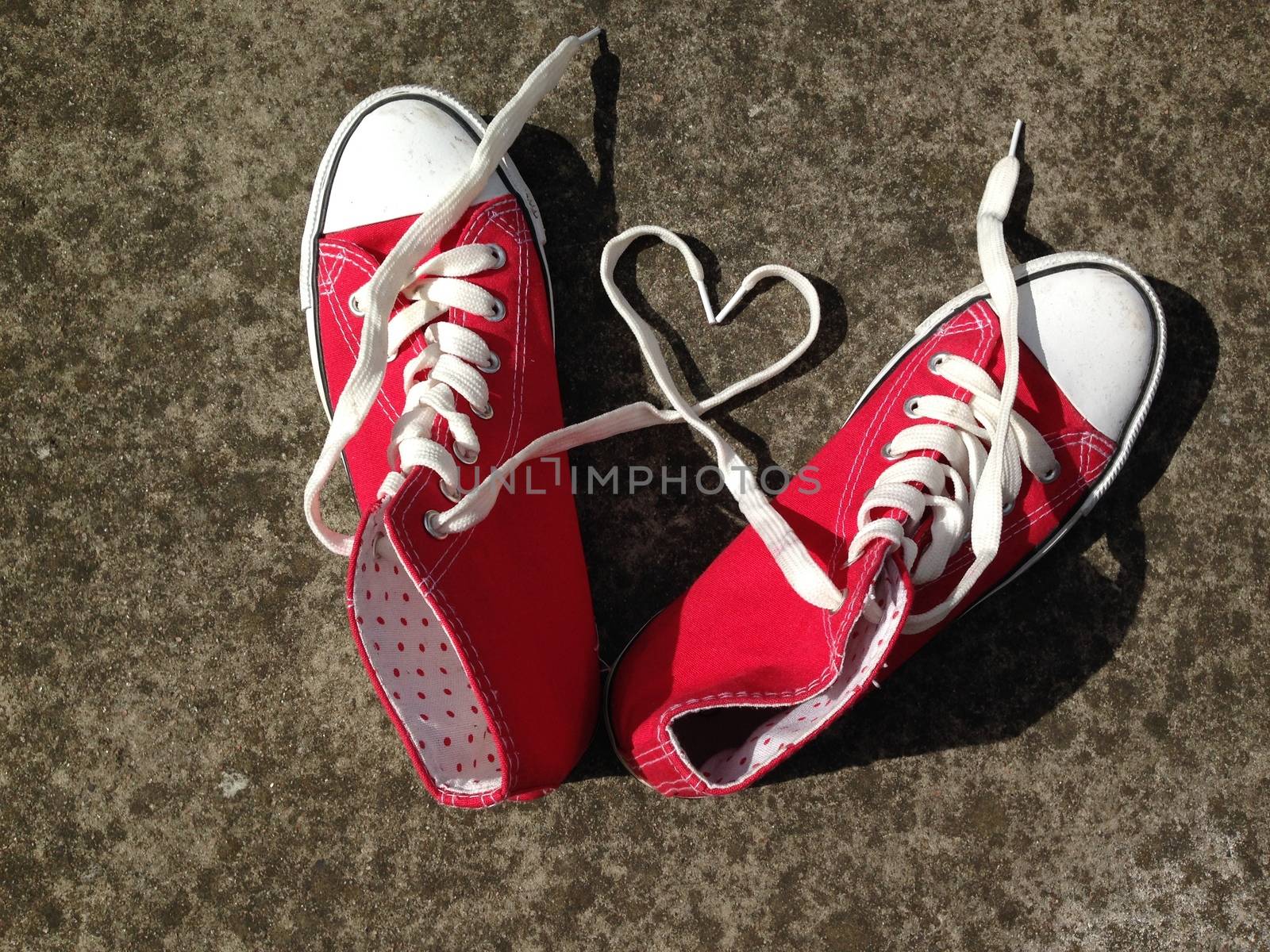 baseball boots sneakers with love heart