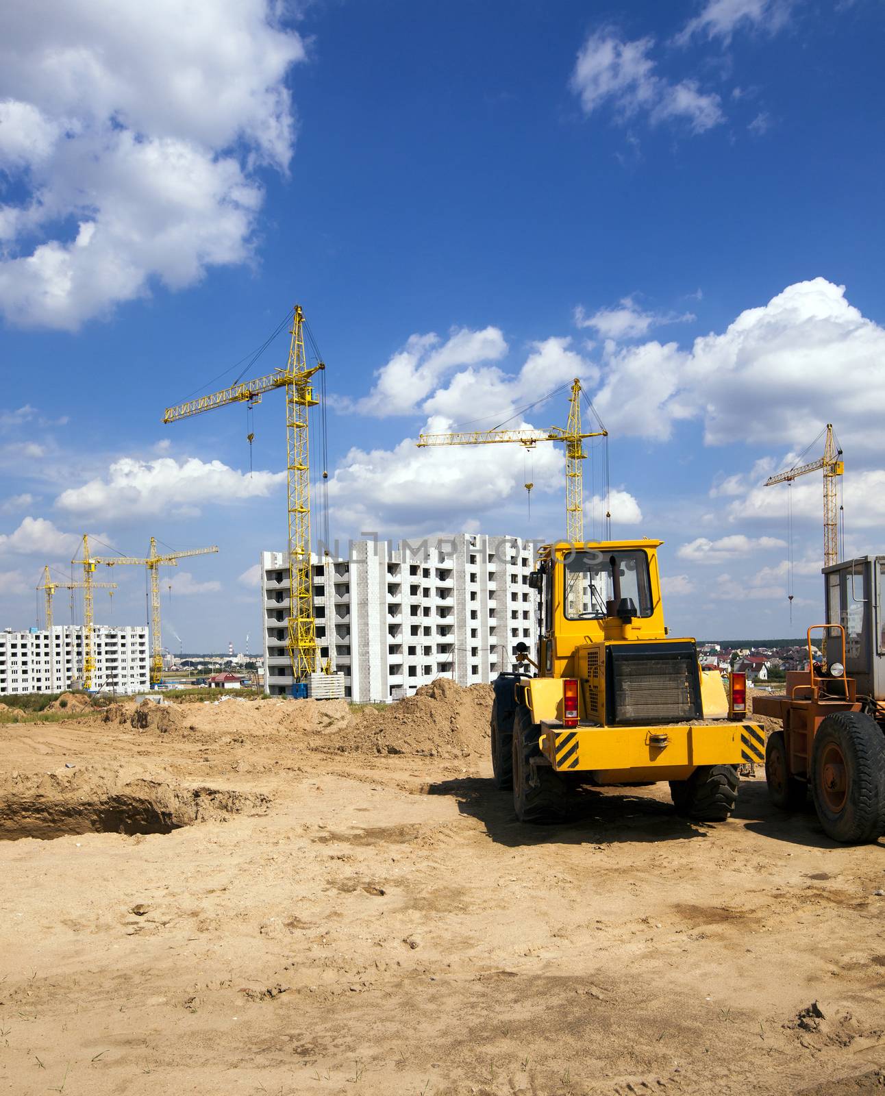 construction of buildings - buildings under construction. Belarus
