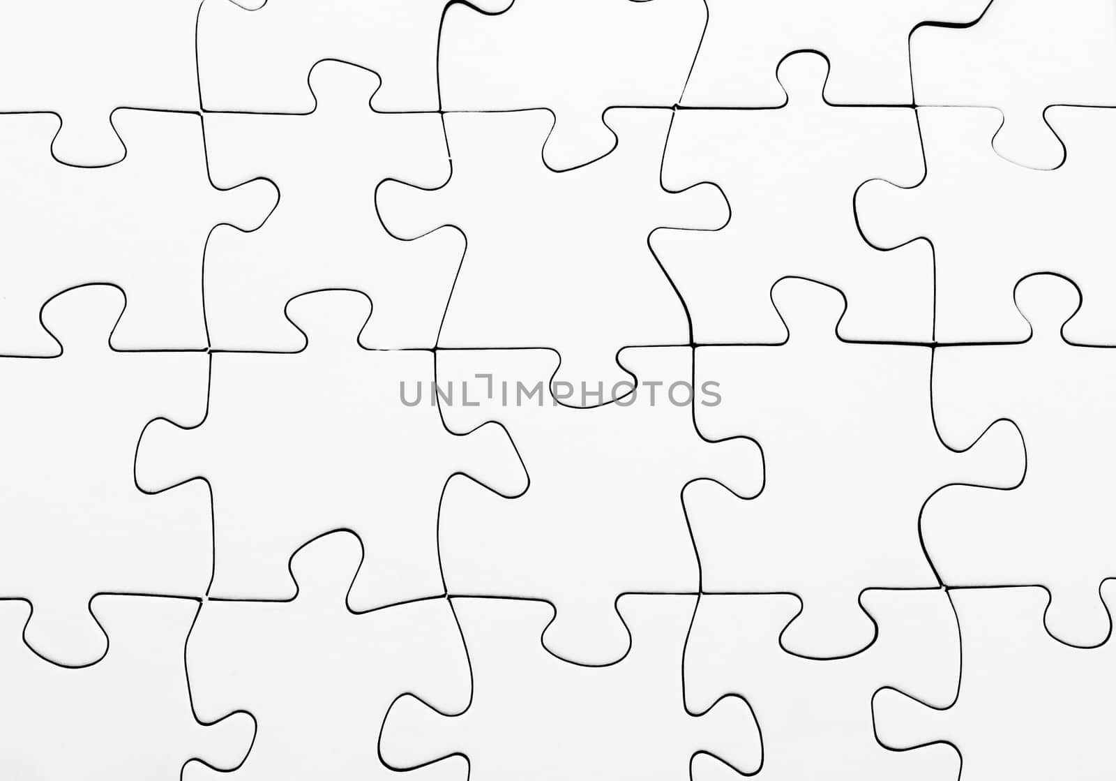 blank jigsaw puzzle