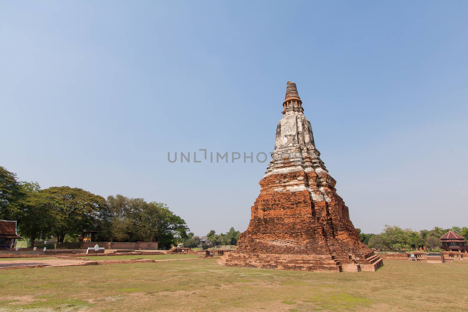Wat-chaiwatthanaram ayutthaya thailand by kritsada1992