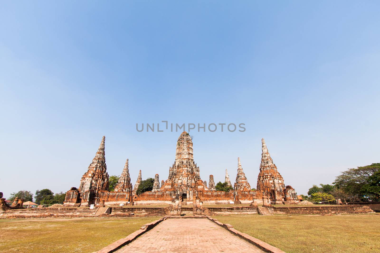 Wat Chaiwatthanaram in Ayutthaya, Thailand