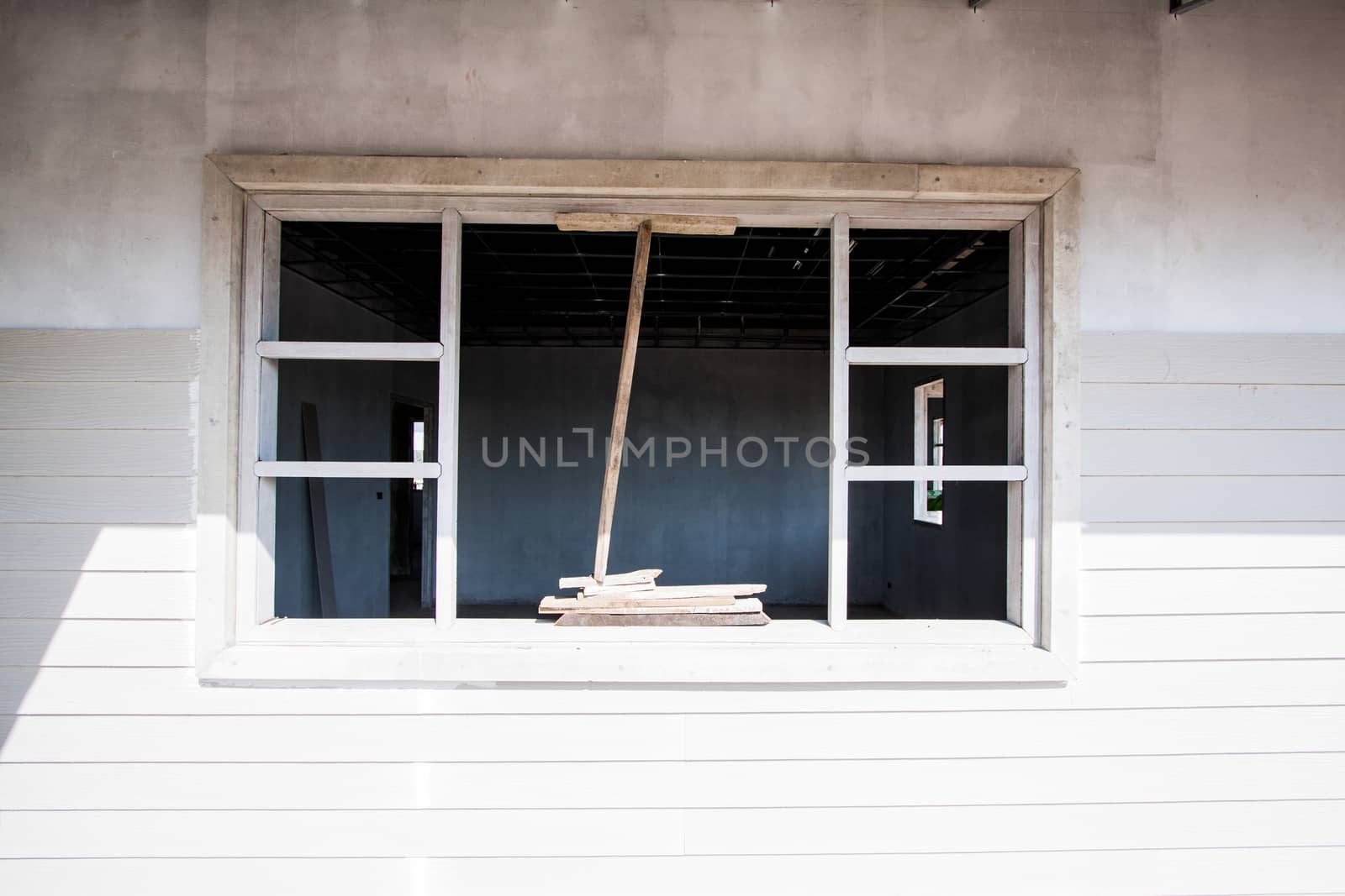 Window under construction by kritsada1992