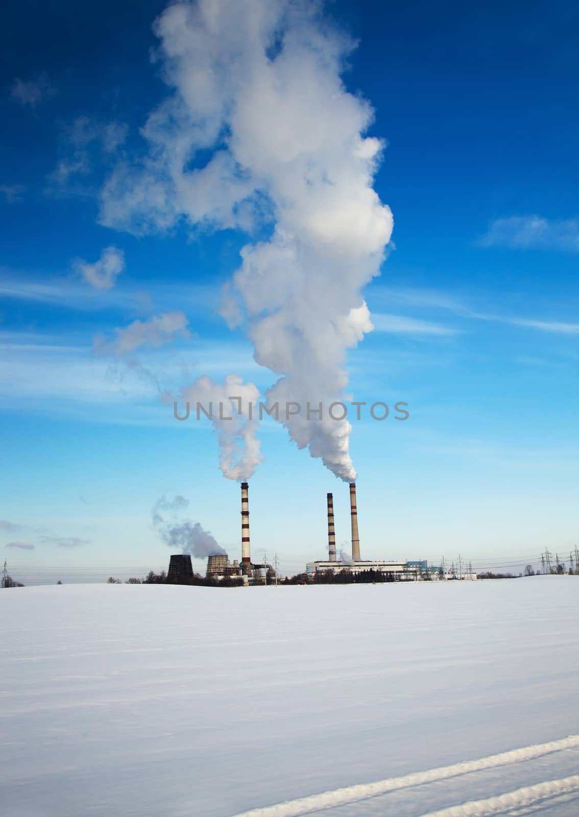 plant for the production of chemical products and power plant