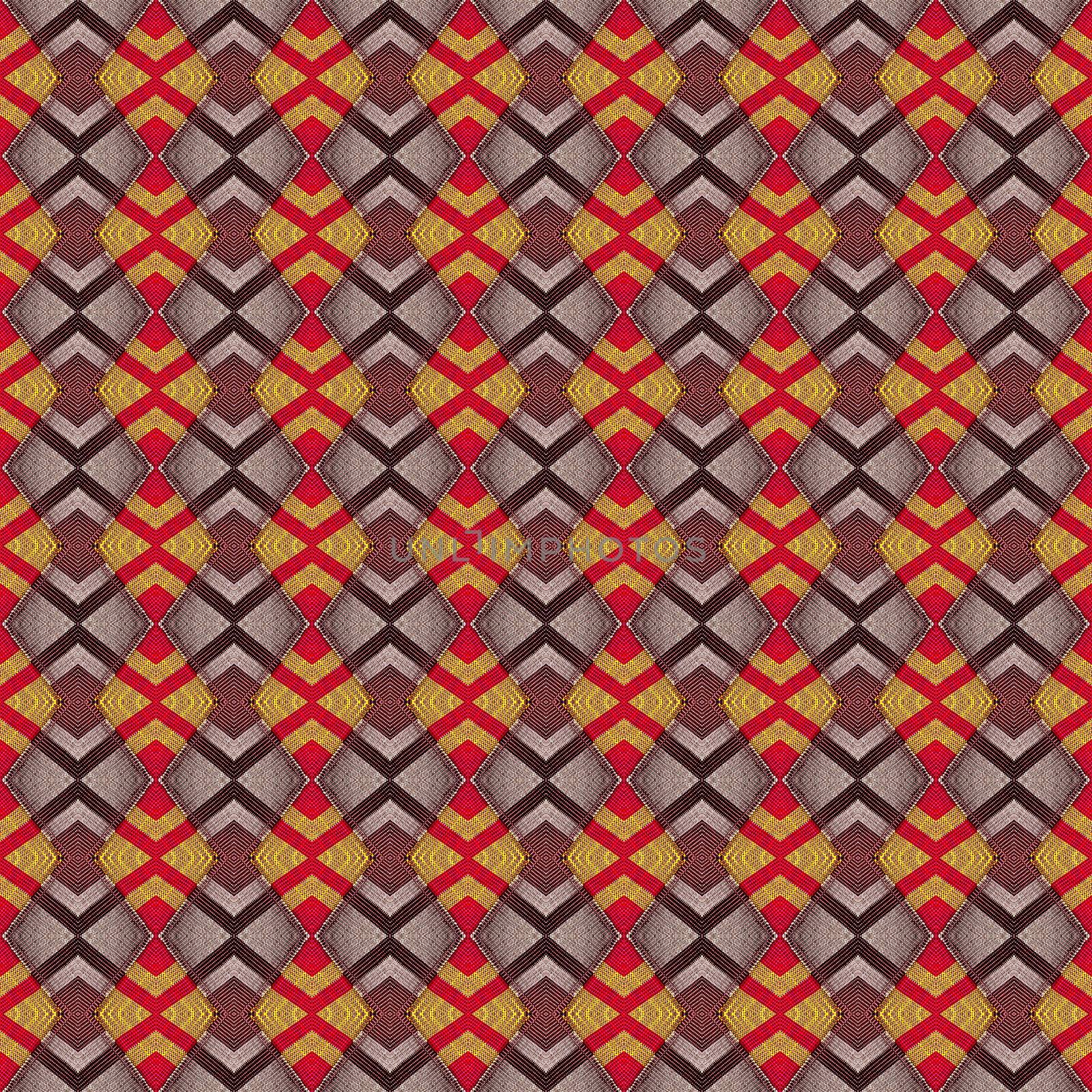 Seamless multicolor cloth pattern