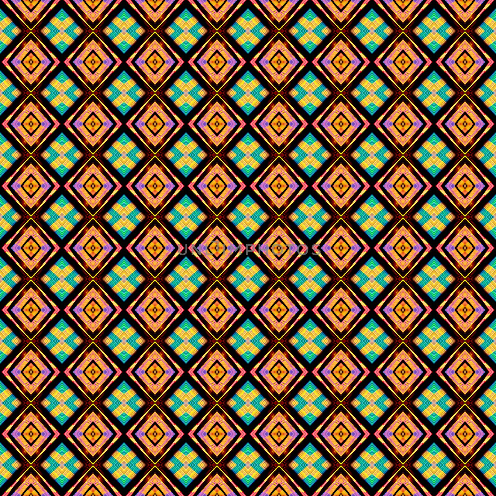 Seamless multicolor cloth pattern