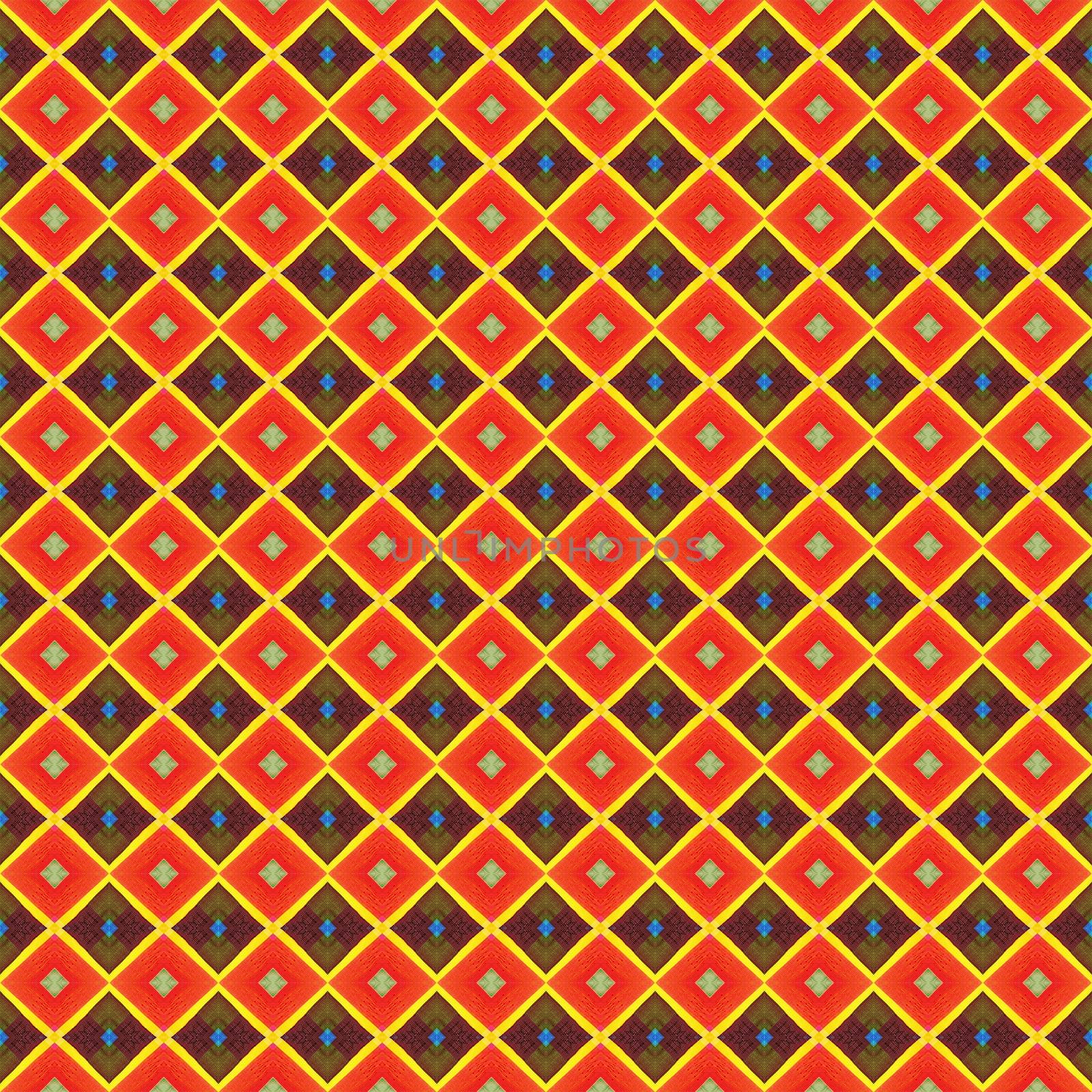 Seamless multicolor cloth pattern