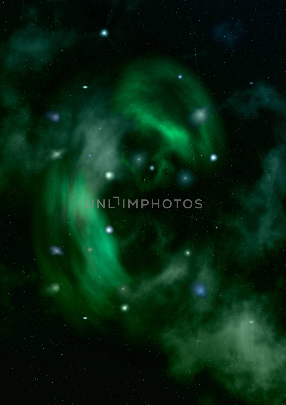 Star field in space a nebulae and a gas congestion. "Elements of this image furnished by NASA".