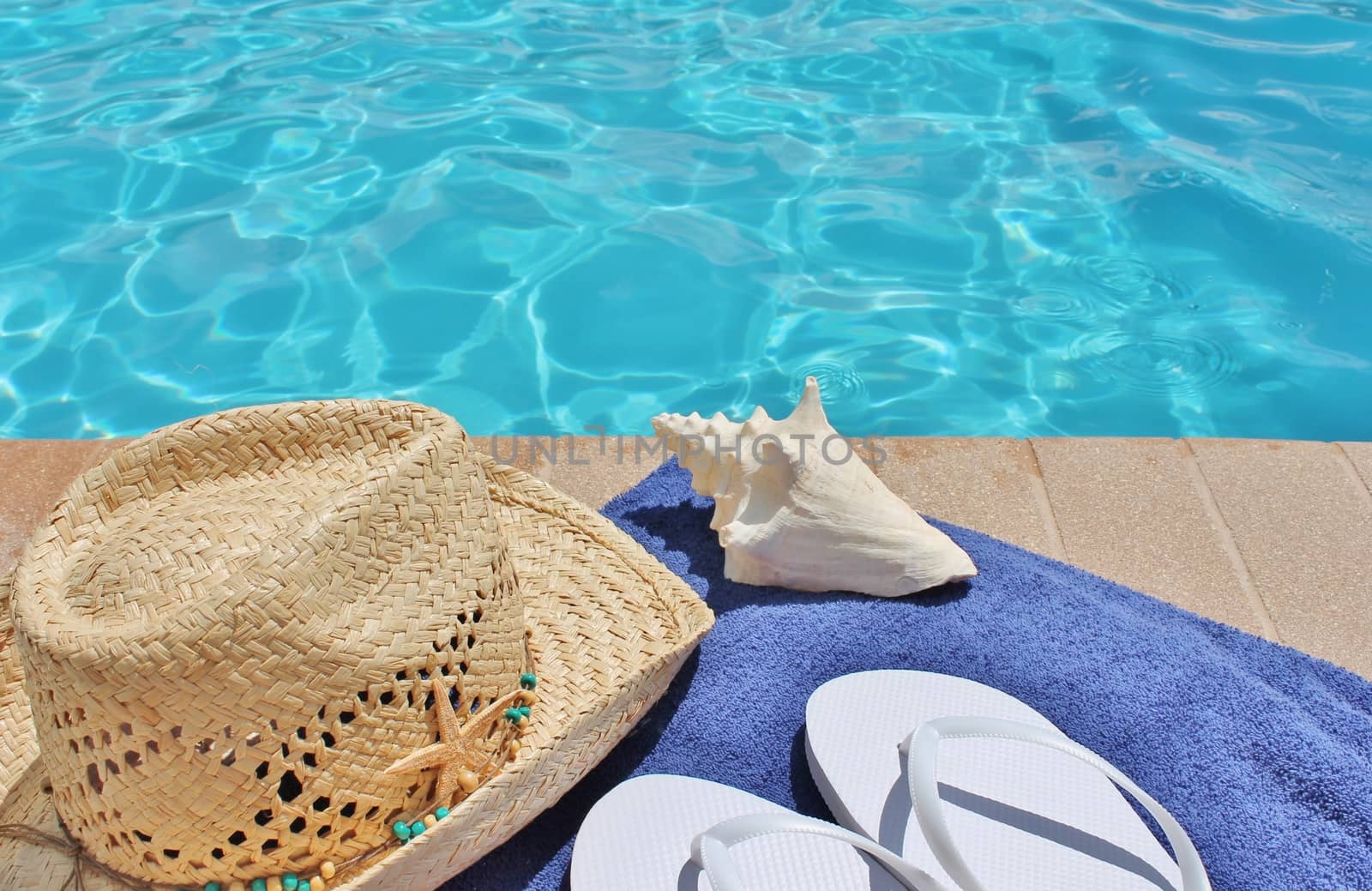 Poolside holiday vacation scenic swimming pool summer by cheekylorns