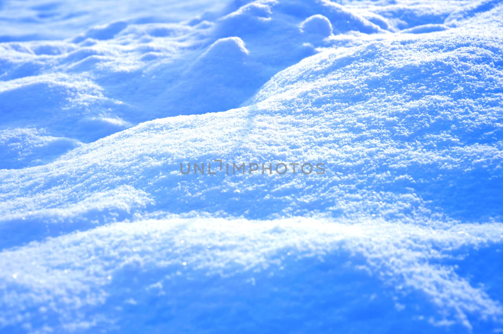 Winter background conceptual image. Close up of fresh snow.