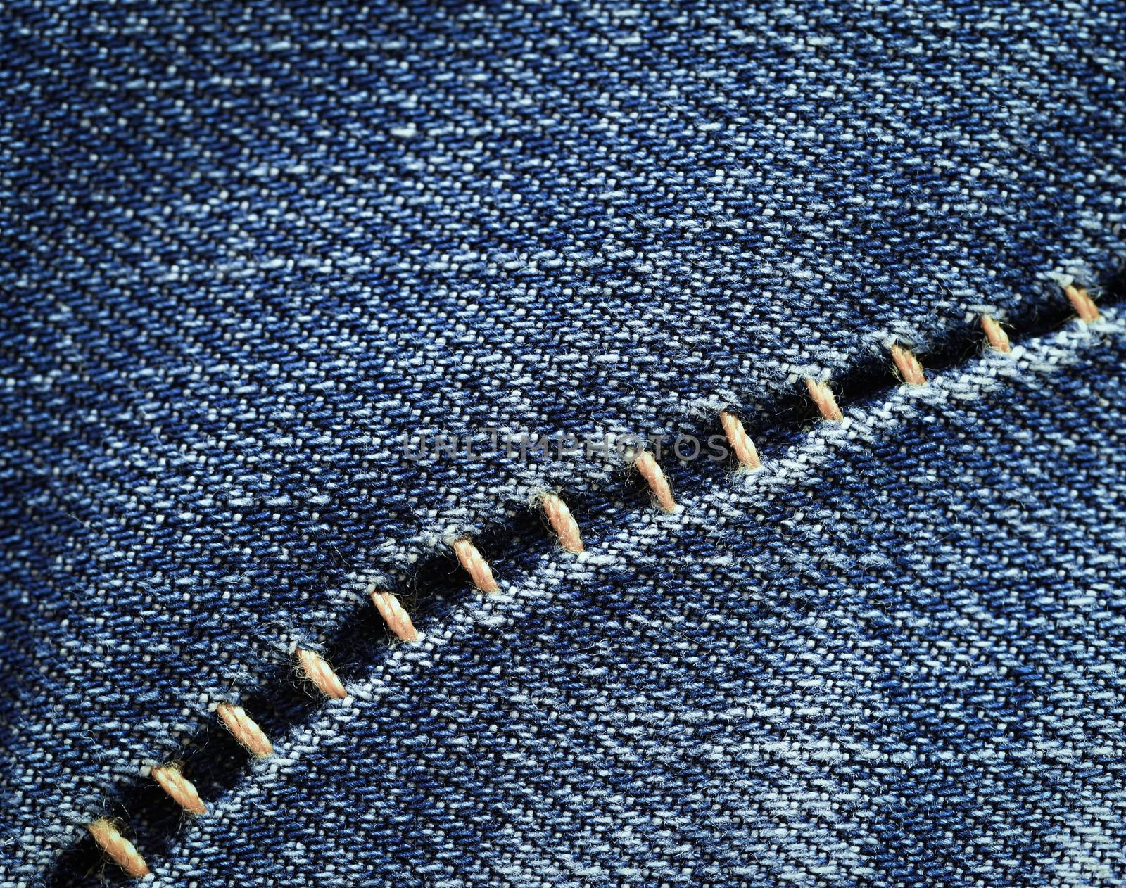 abstract background or texture blue jeans seam