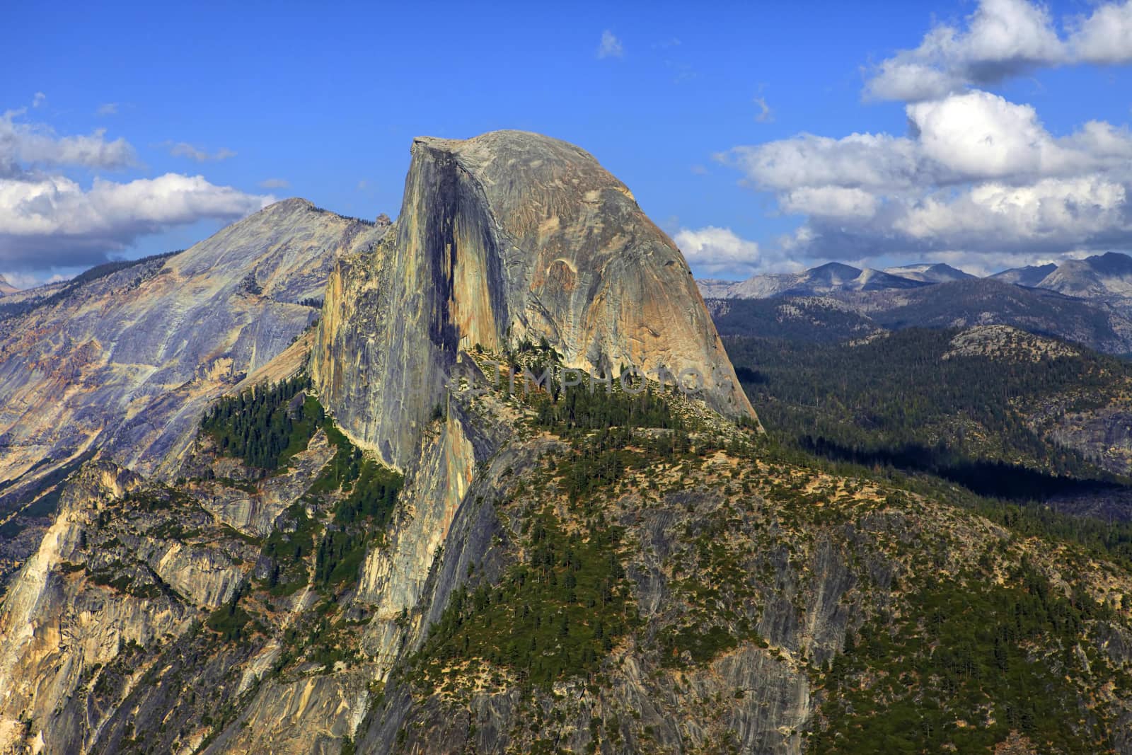 Yosemite National Park in California. United States of America