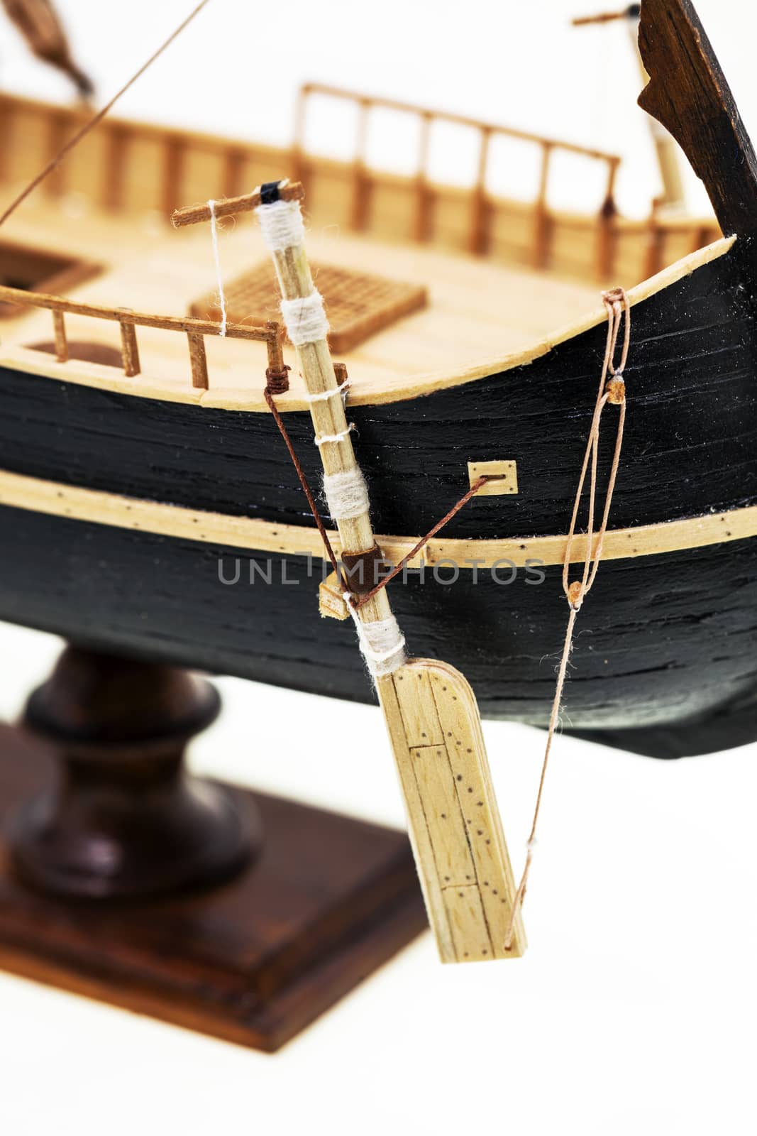 part of a ship - photographed by a close up