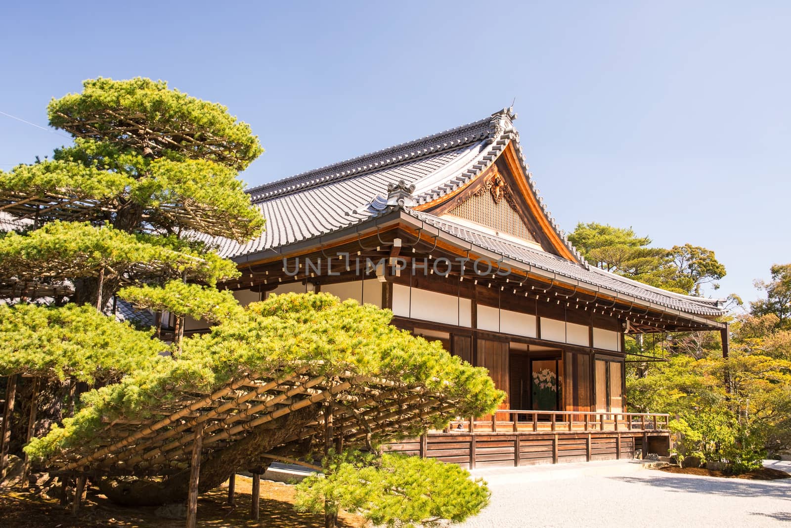 Kinkakuji (Golden Pavilion) is a Zen temple in northern Kyoto by Yuri2012