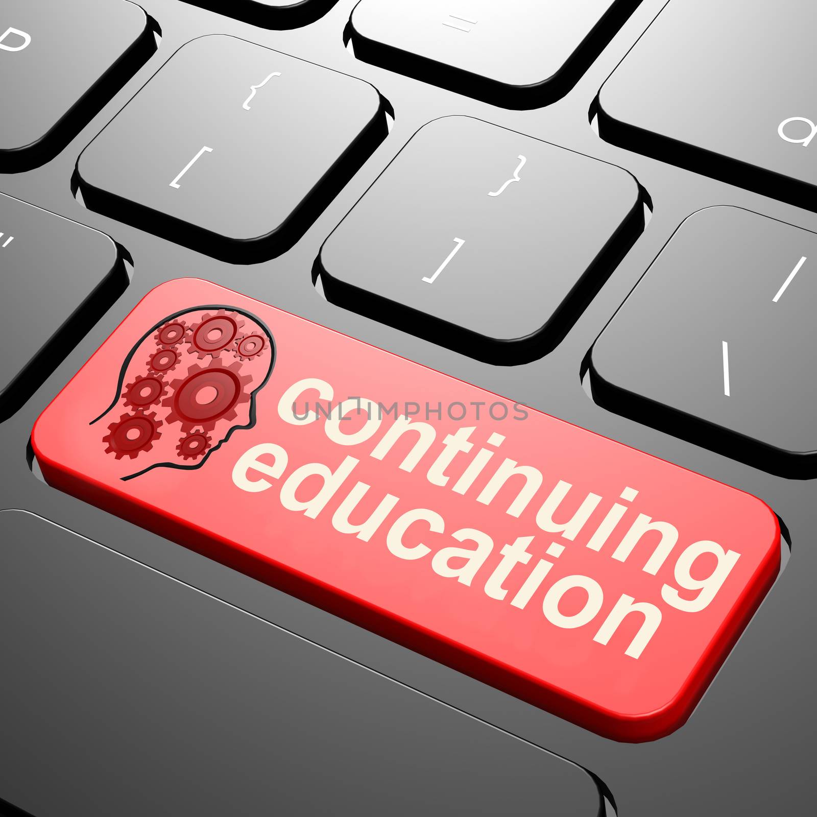 Keyboard with continuing education by tang90246