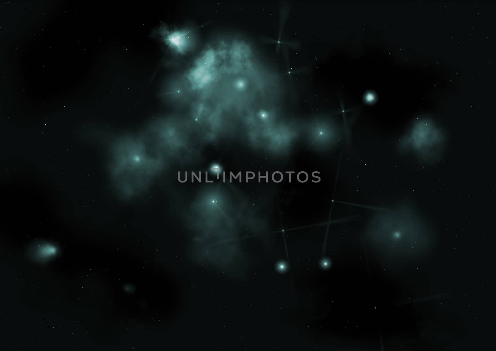Small part of an infinite star field of space in the Universe. "Elements of this image furnished by NASA".