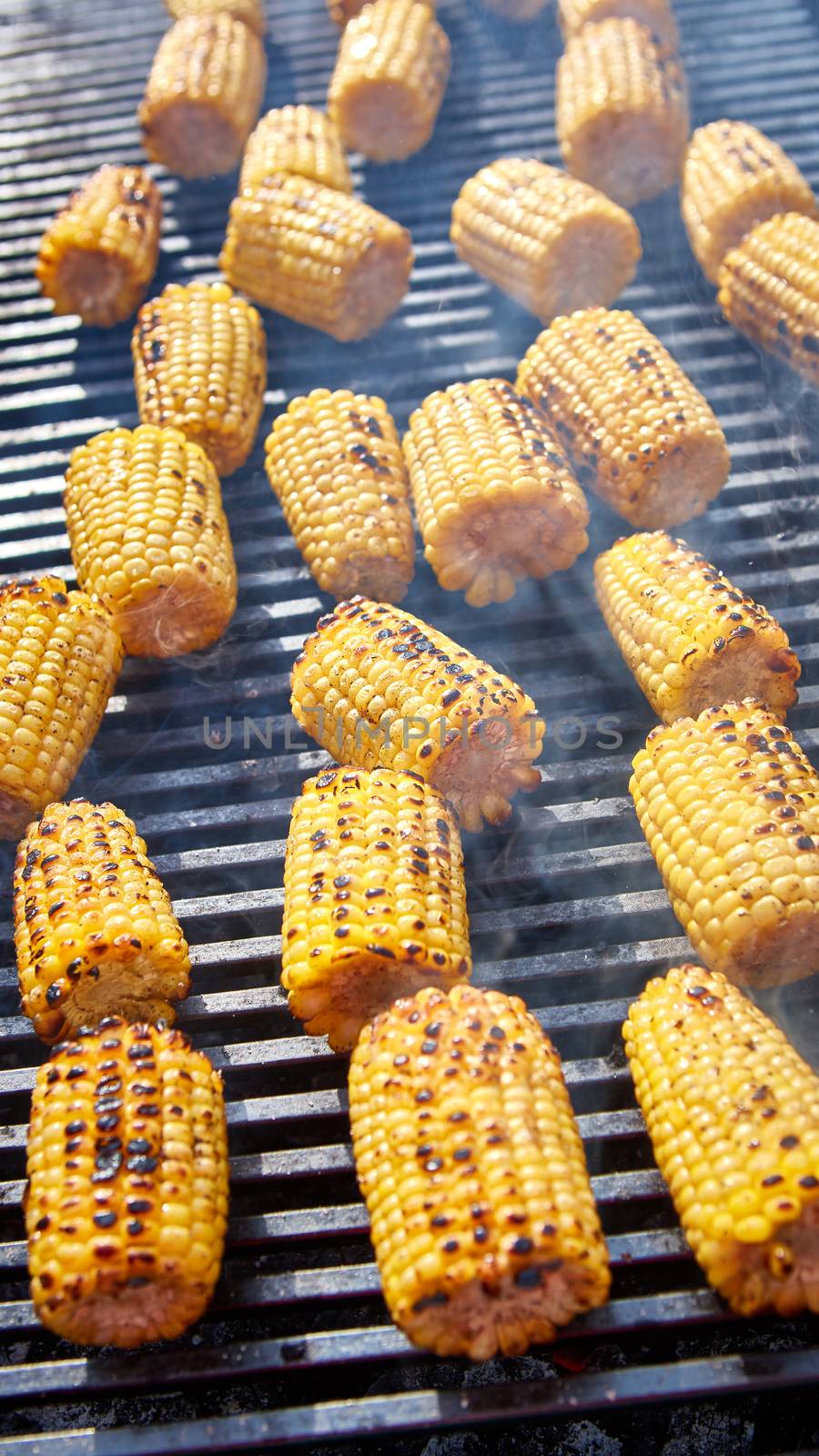 Organic Grilled Corn by sarymsakov