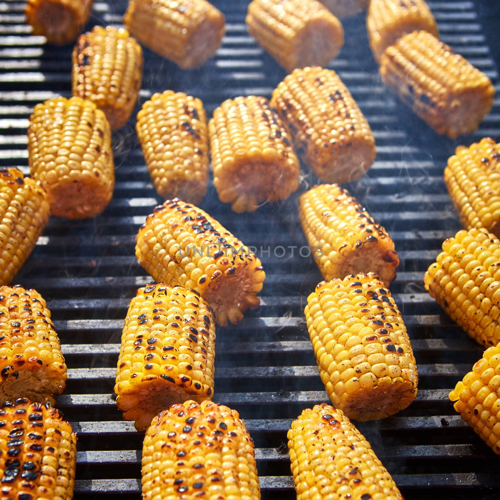 Organic Grilled Corn by sarymsakov