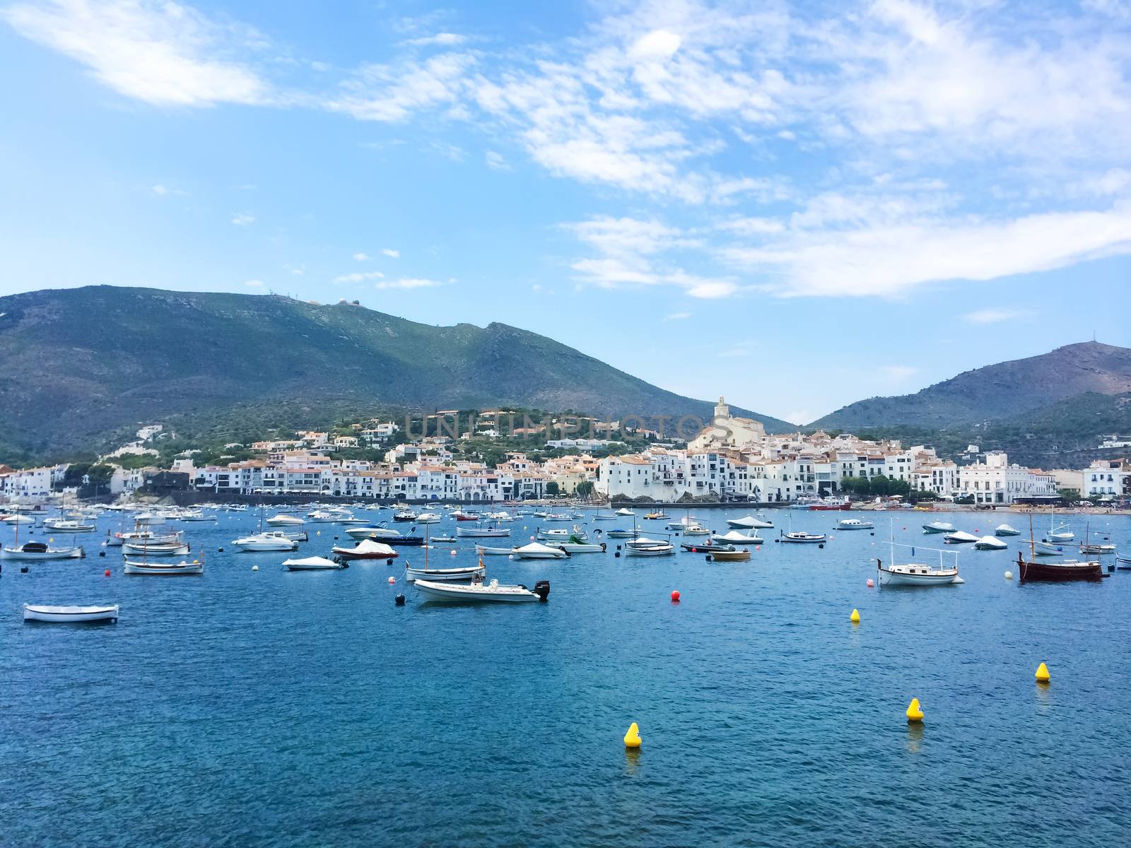 Beautiful fishing village of Cadaques in Spain by anikasalsera